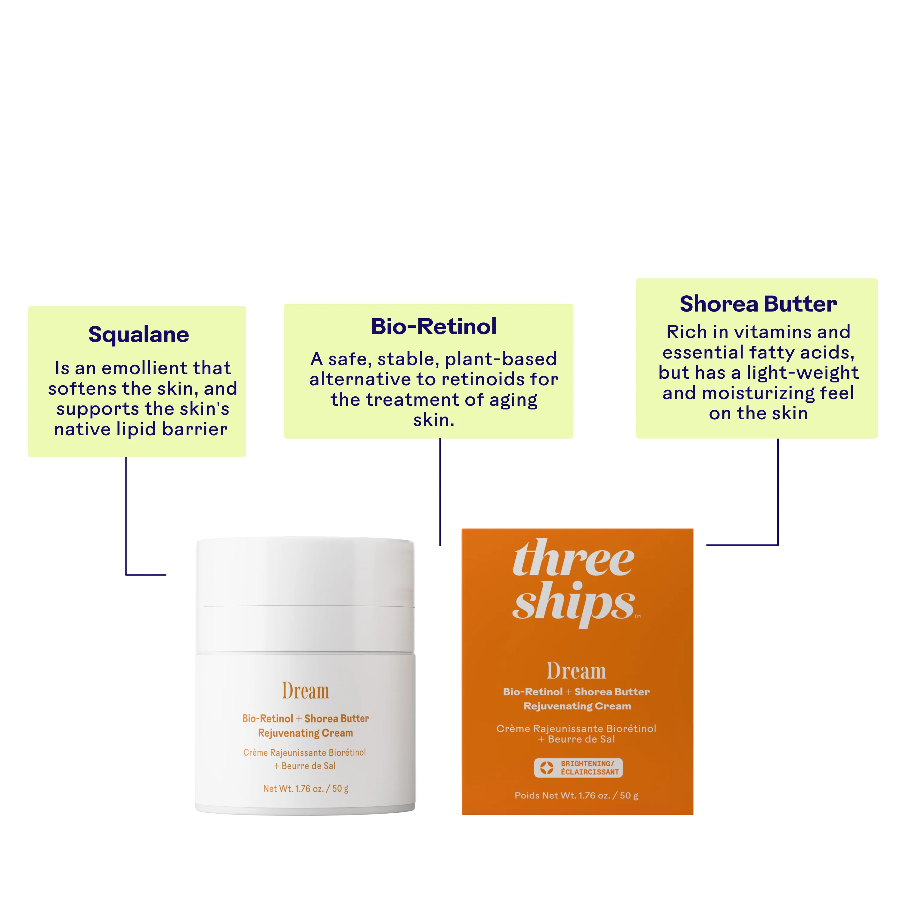 Dream Bio-Retinol + Shorea Butter Rejuvenating Cream - Image 3