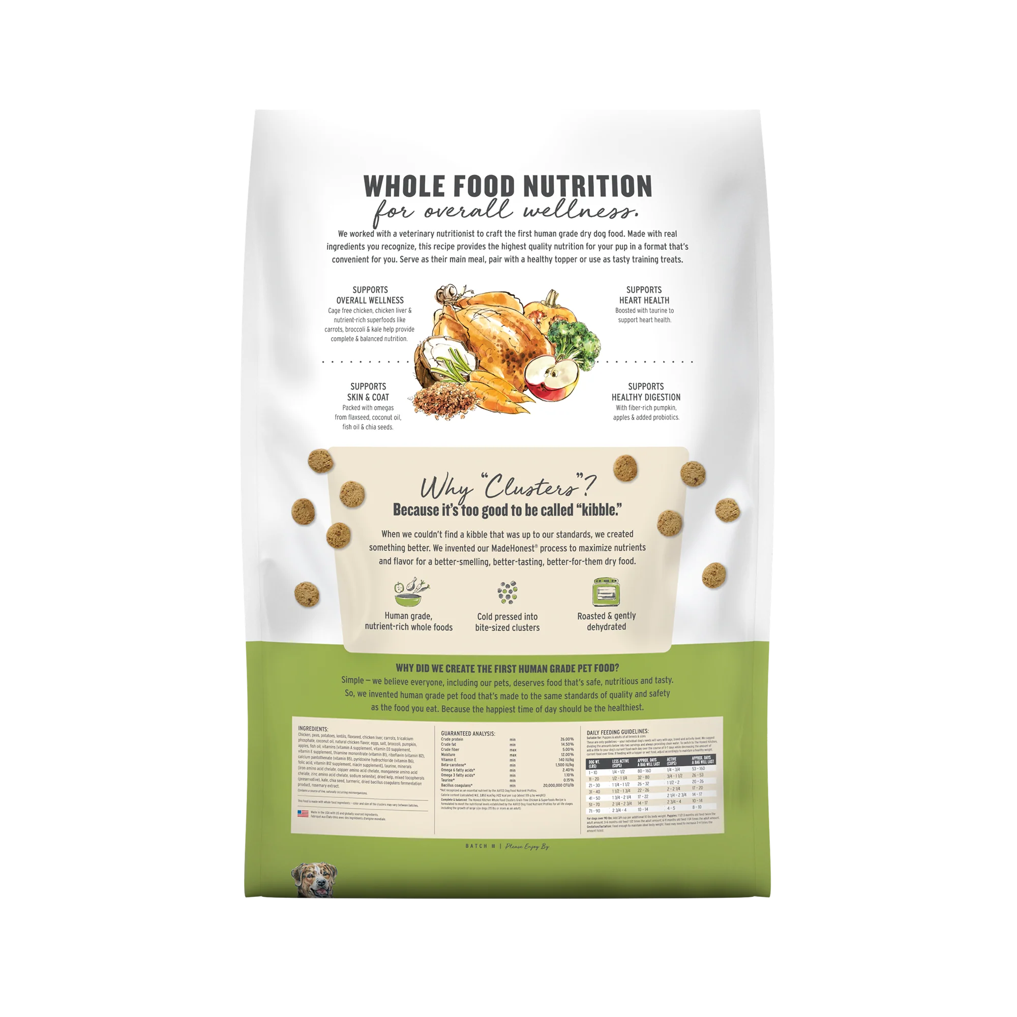 Dry Dog Food, Grain Free Chicken Whole Food Clusters - Image 11