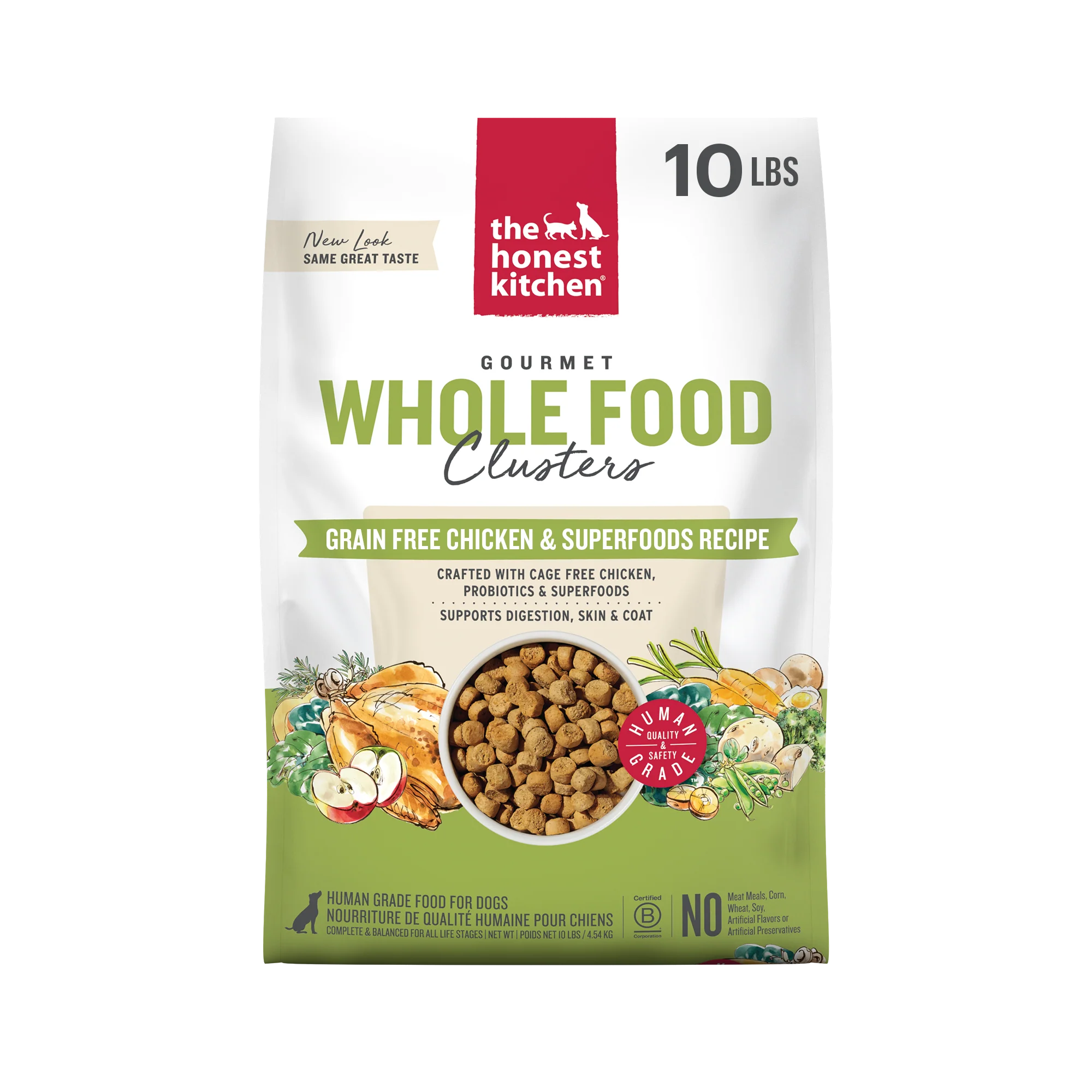 Dry Dog Food, Grain Free Chicken Whole Food Clusters - Image 12