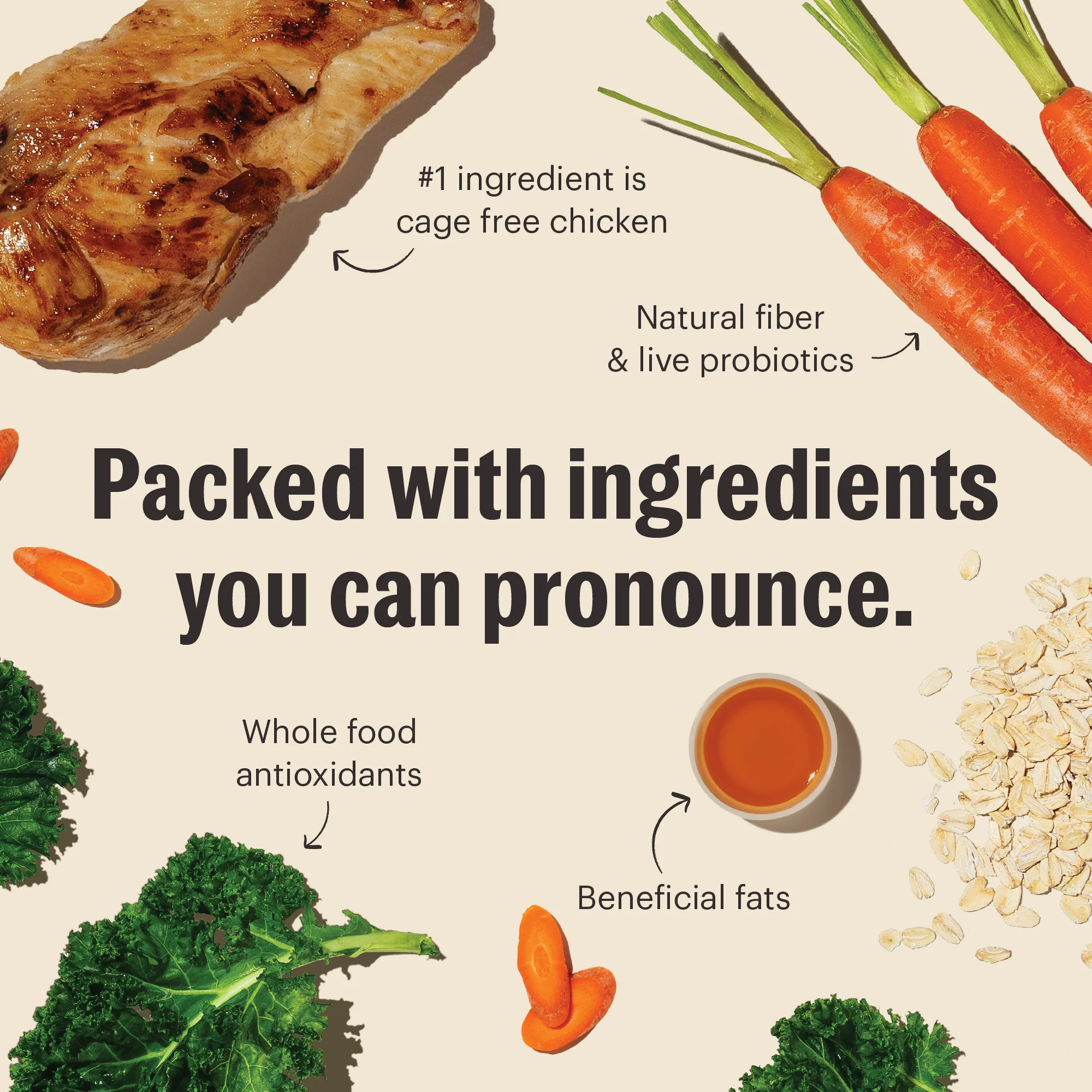 Dry Dog Food, Whole Grain Chicken Whole Food Clusters - Image 8