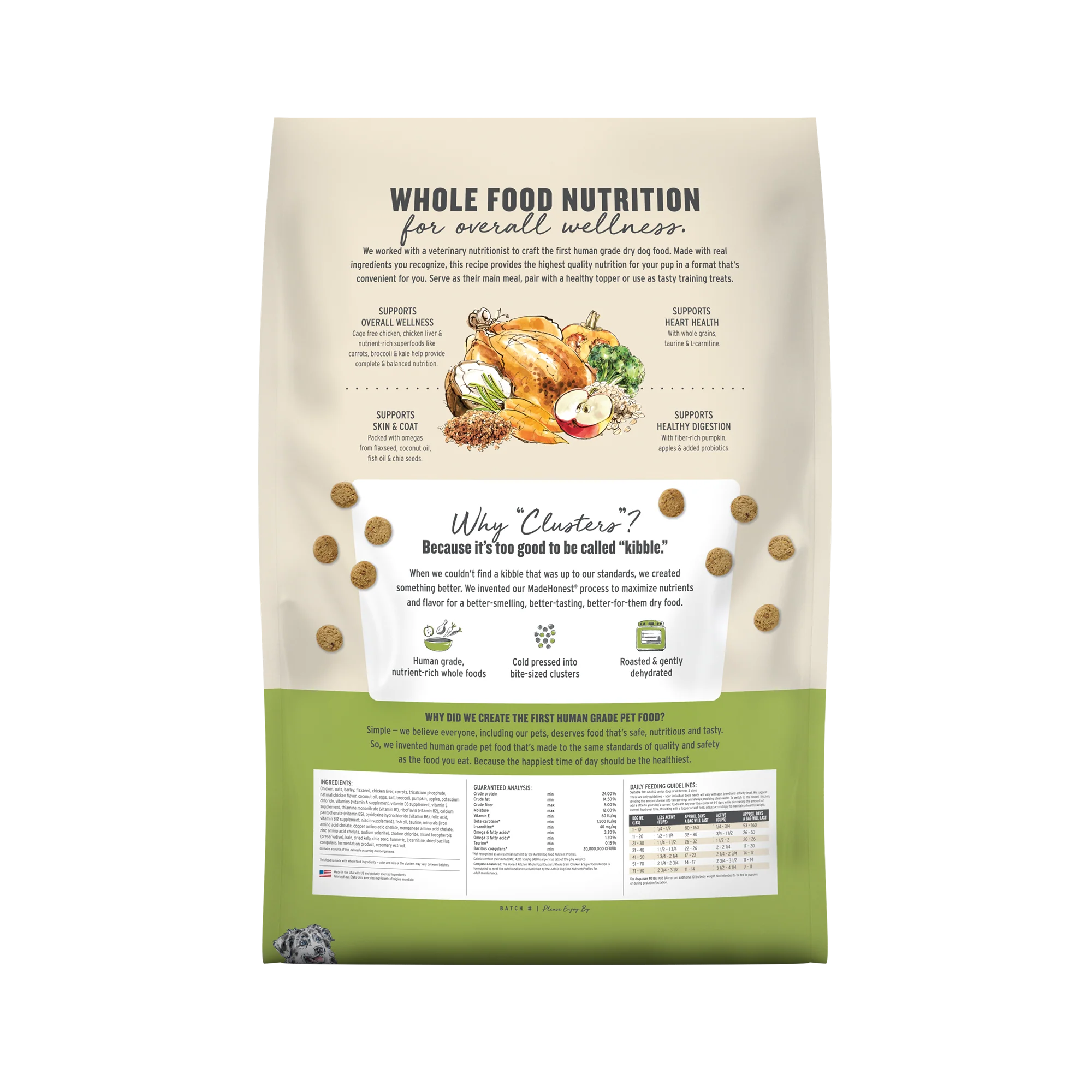 Dry Dog Food, Whole Grain Chicken Whole Food Clusters - Image 9