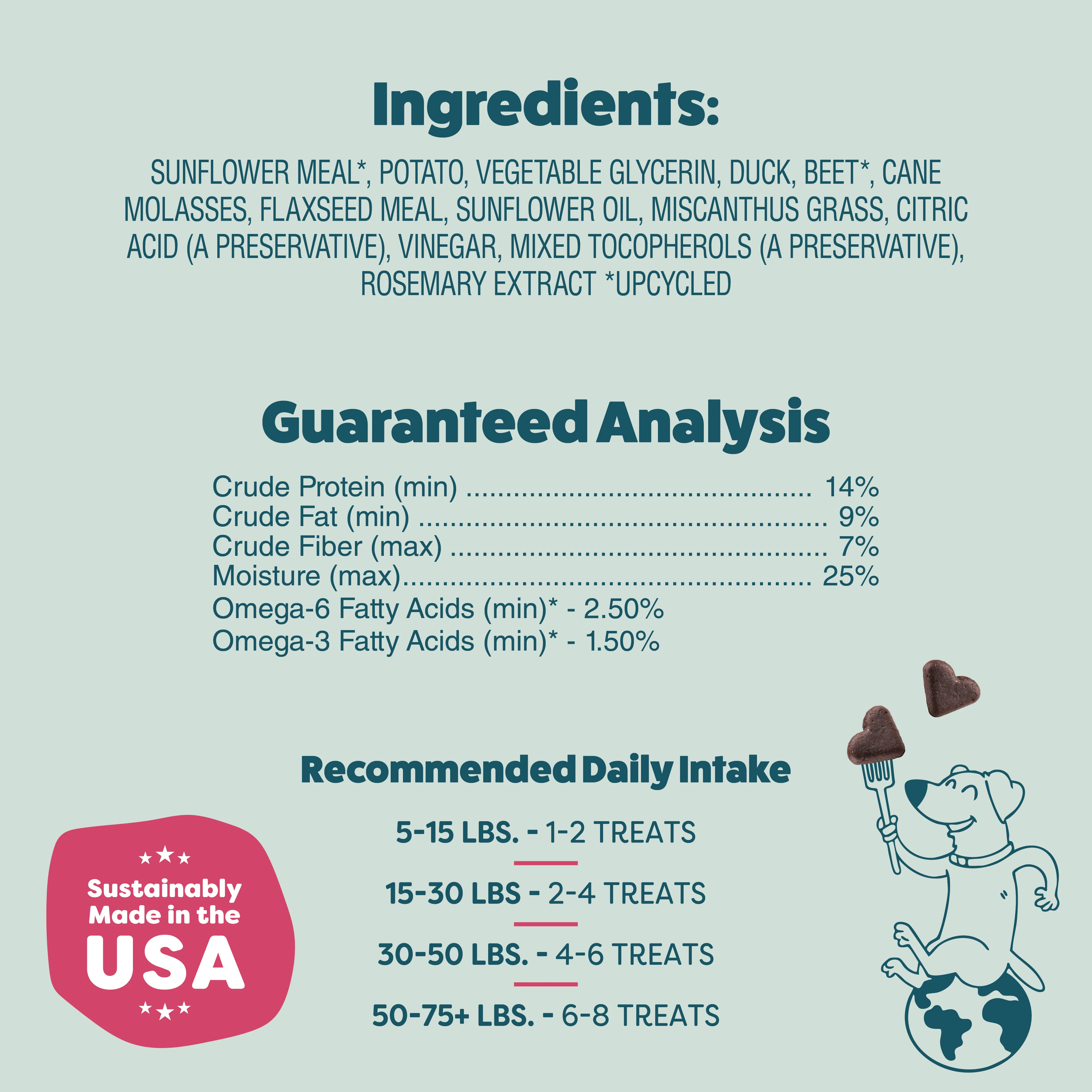 Duck Duck Beet Soft-Baked Dog Treats - Image 5