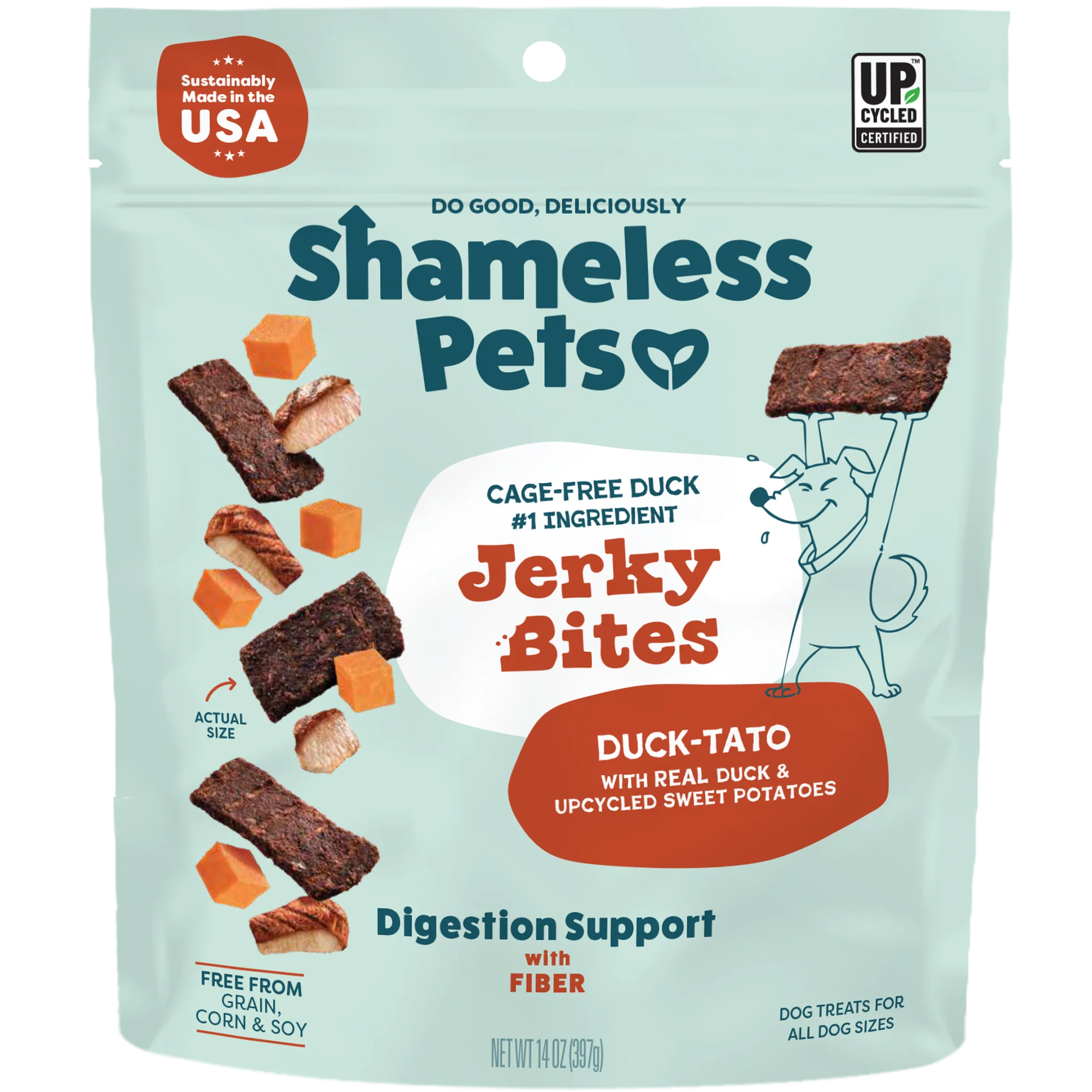 Duck-Tato Bite Sized Jerky Dog Treats - Image 11