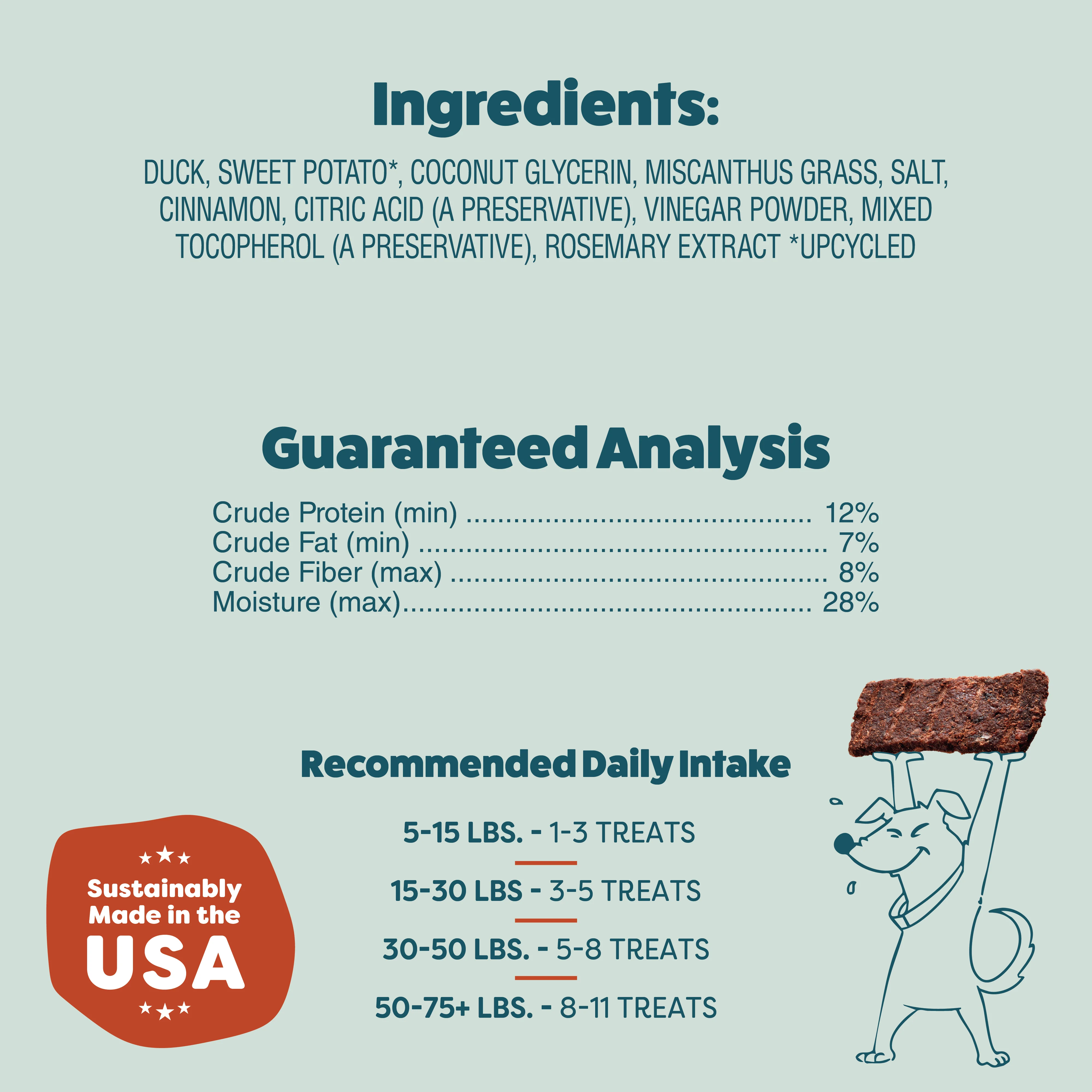 Duck-Tato Bite Sized Jerky Dog Treats - Image 7