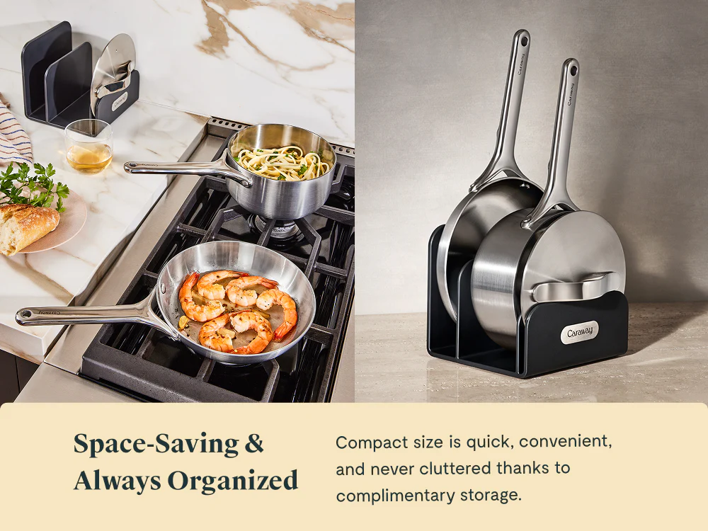 Stainless Steel Mini Fry Pan & Mini Sauce Pan Duo - Image 6