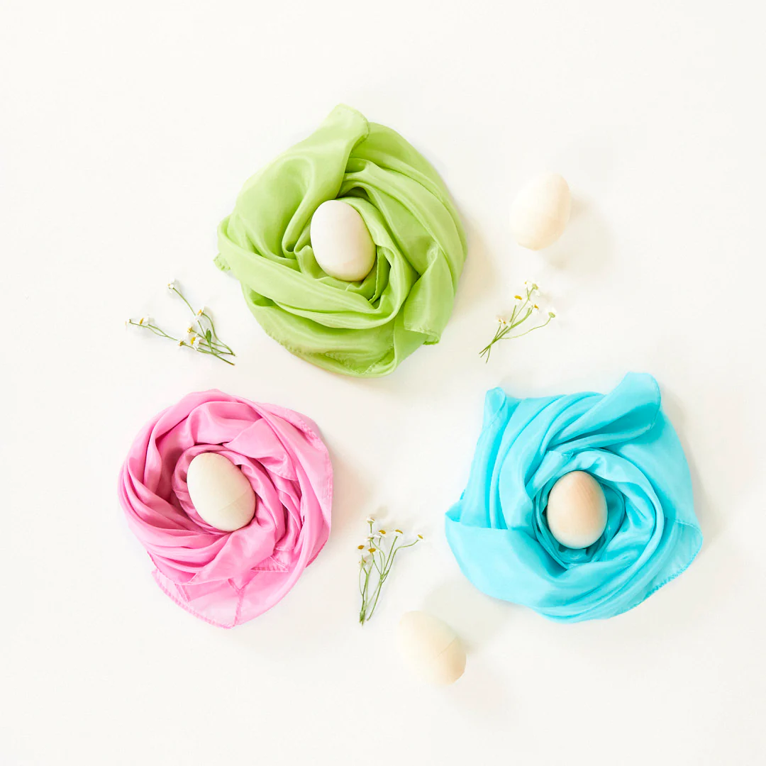 Natural, Non-Toxic Easter Egg + Playsilk Dye Kit - Image 3
