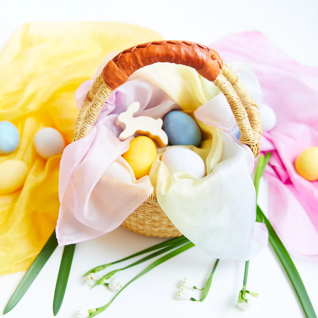 Natural, Non-Toxic Easter Egg + Playsilk Dye Kit - Image 5