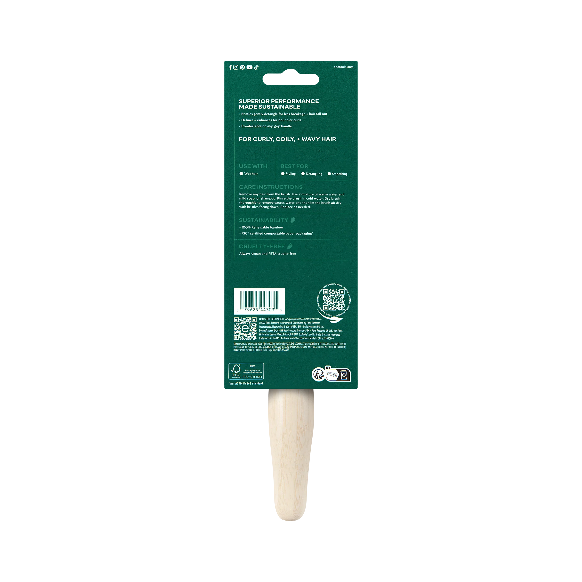 Eco Curl Activating Brush - Image 3