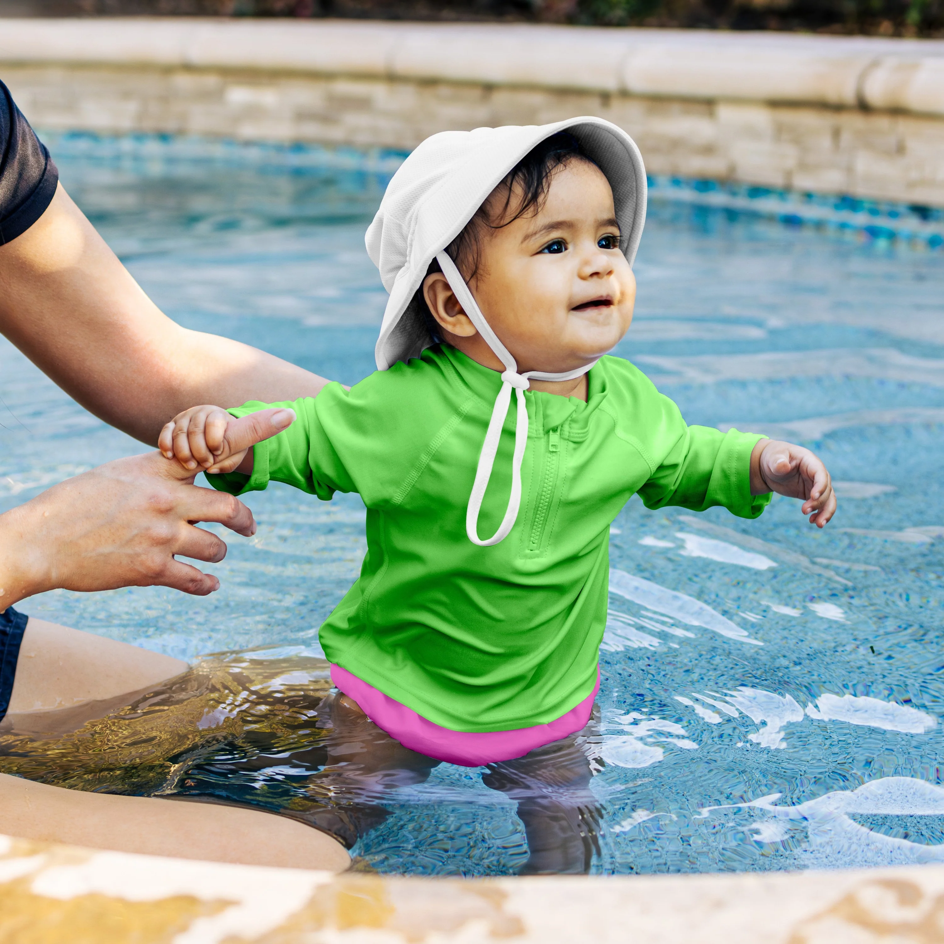 Eco Snap Swim Diaper made from Recycled Polyester, 12 months (18-22 lbs) - Image 9