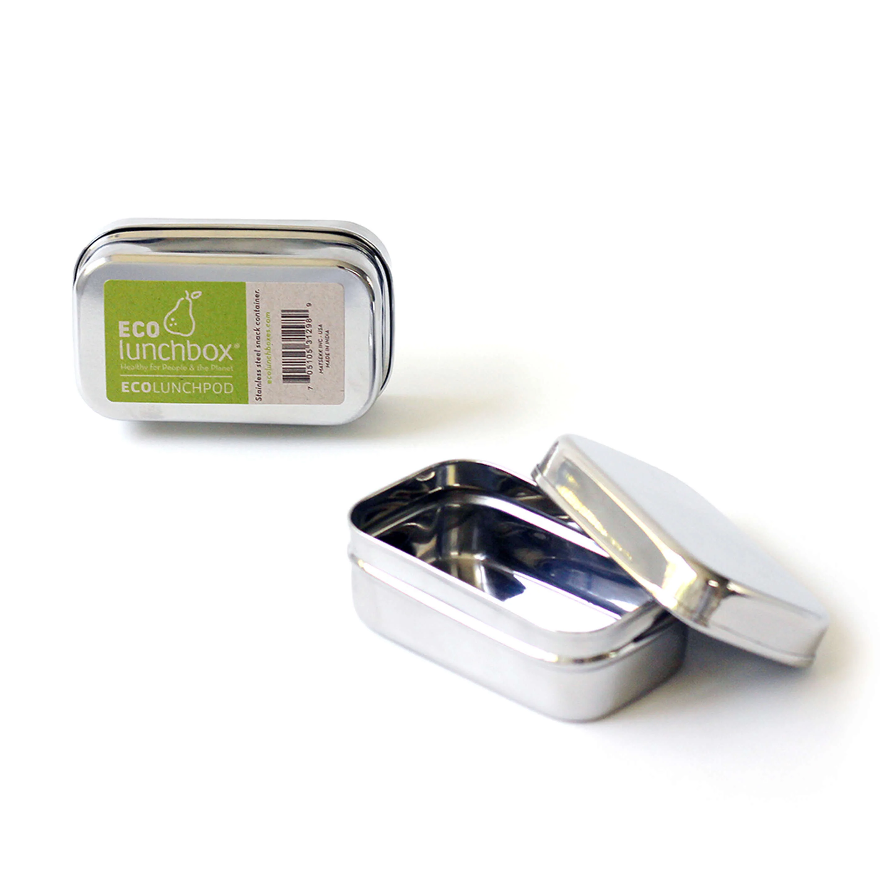 ECOlunchpod - Stainless Steel Snack Container - Image 2