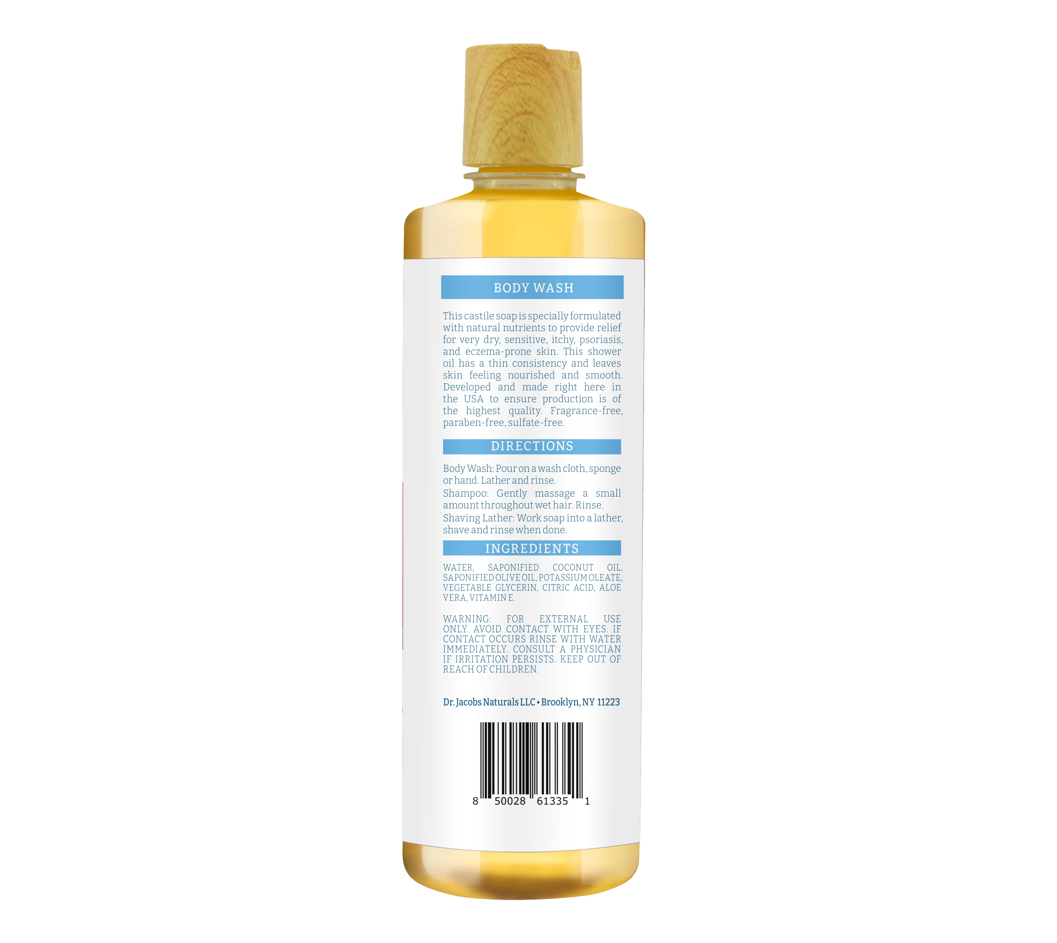 Eczema & Psoraisis Relief Body Wash - Image 2