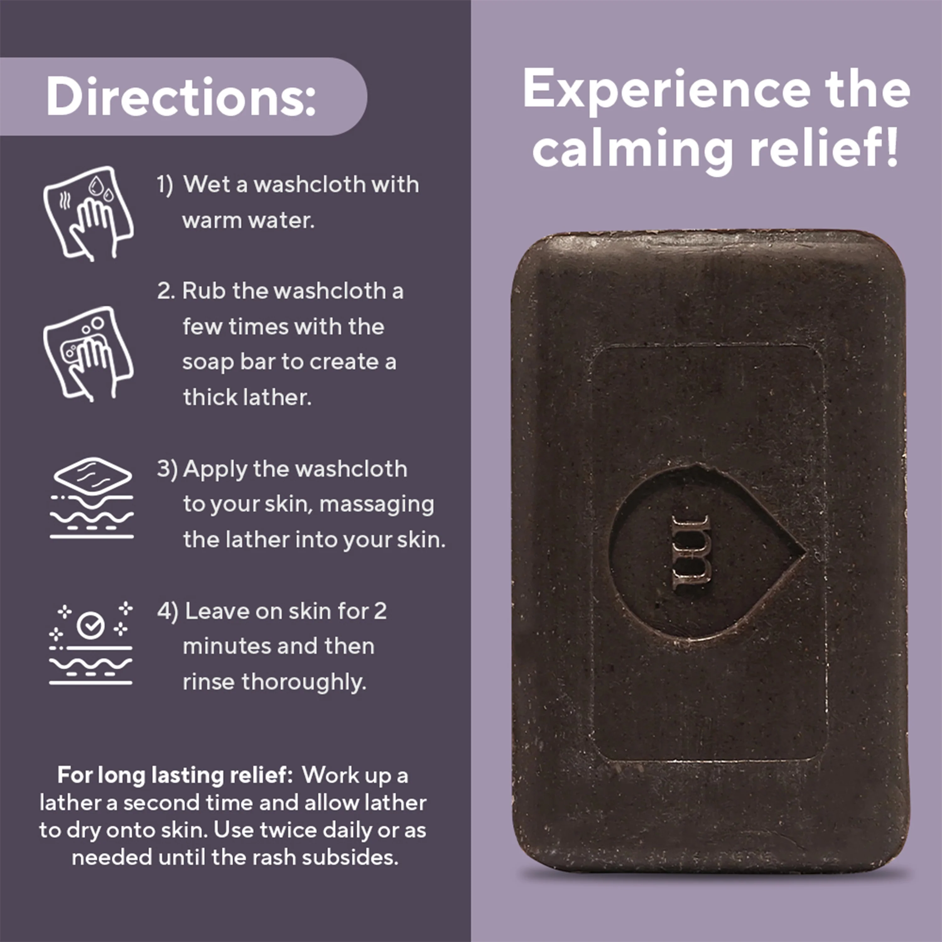 Eczema & Psoriasis Relief Soap - Image 4