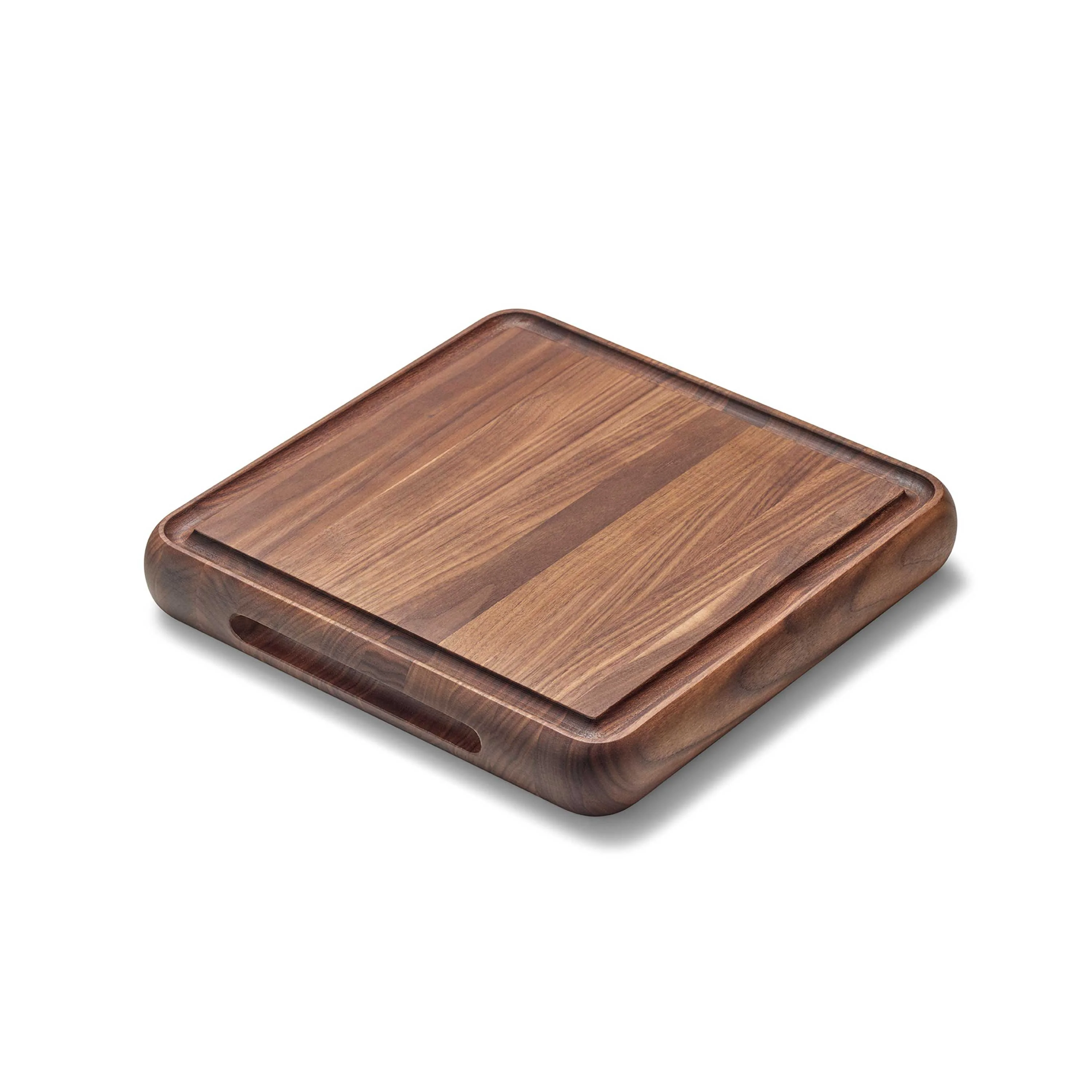 Edge-Grain Wood Prep & Serve Butcher Block, 12"