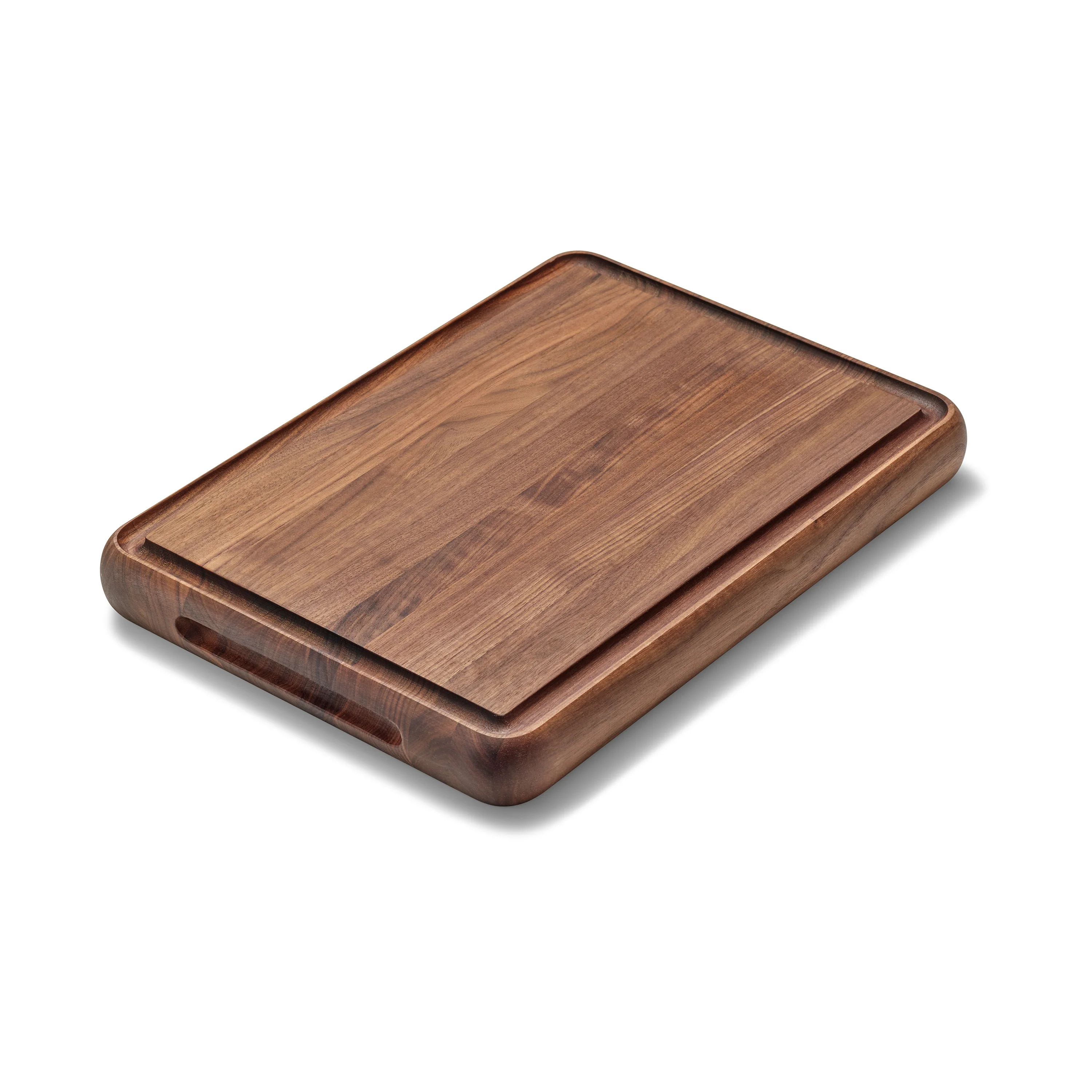 Edge-Grain Wood Prep & Serve Butcher Block, 17”