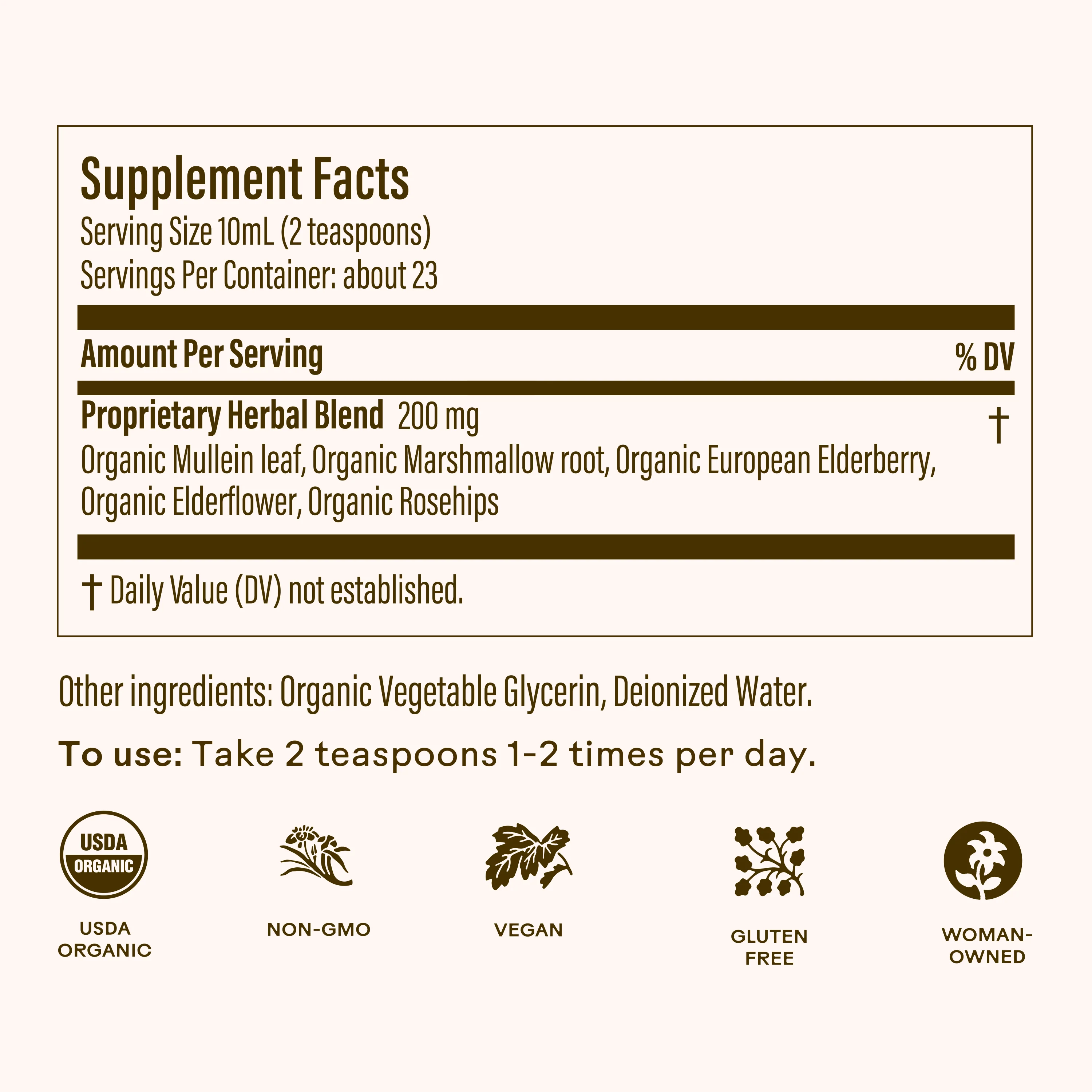 Elderberry Lung Support Tonic - Image 2