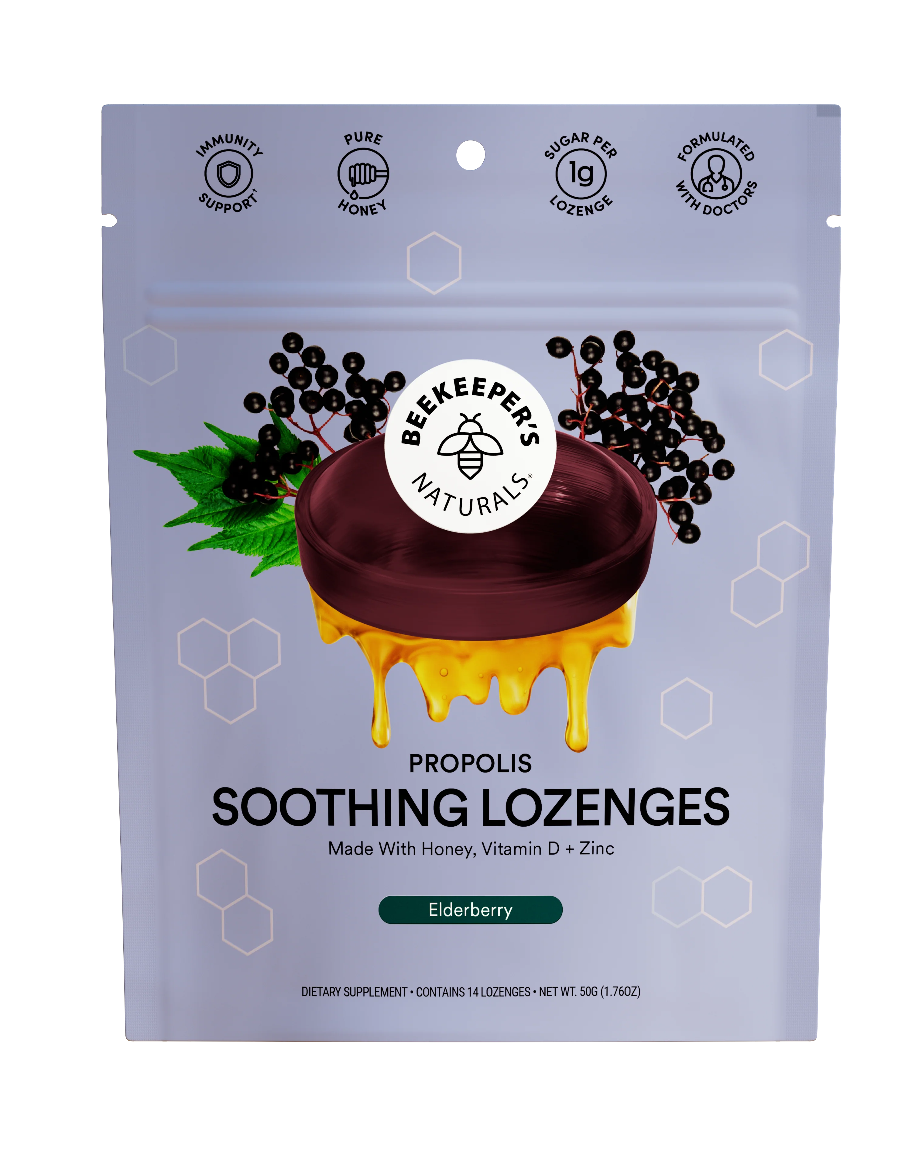 Elderberry Soothing Lozenges