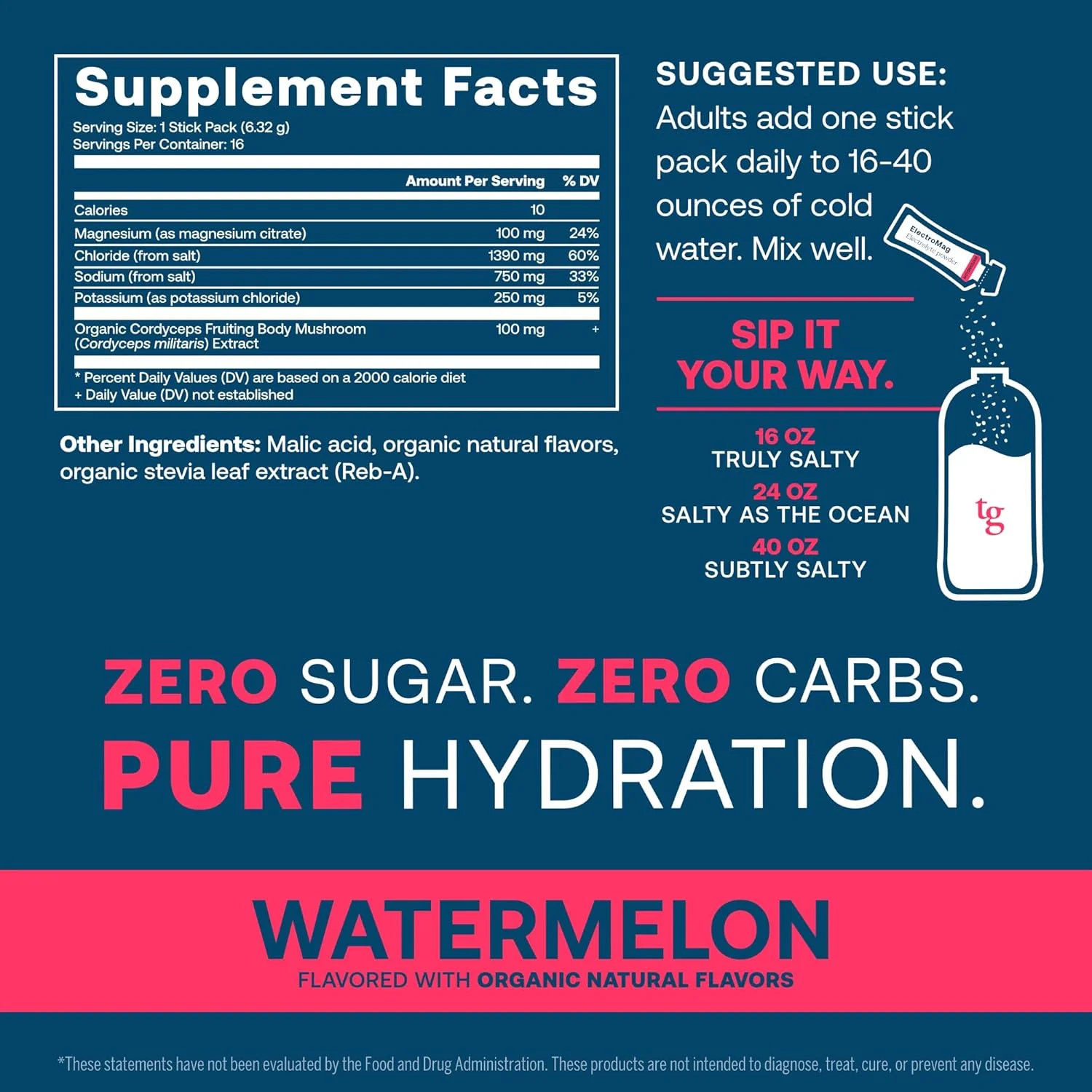 ElectroMag™ Electrolyte Powder Packets - Pure Hydration - Image 28
