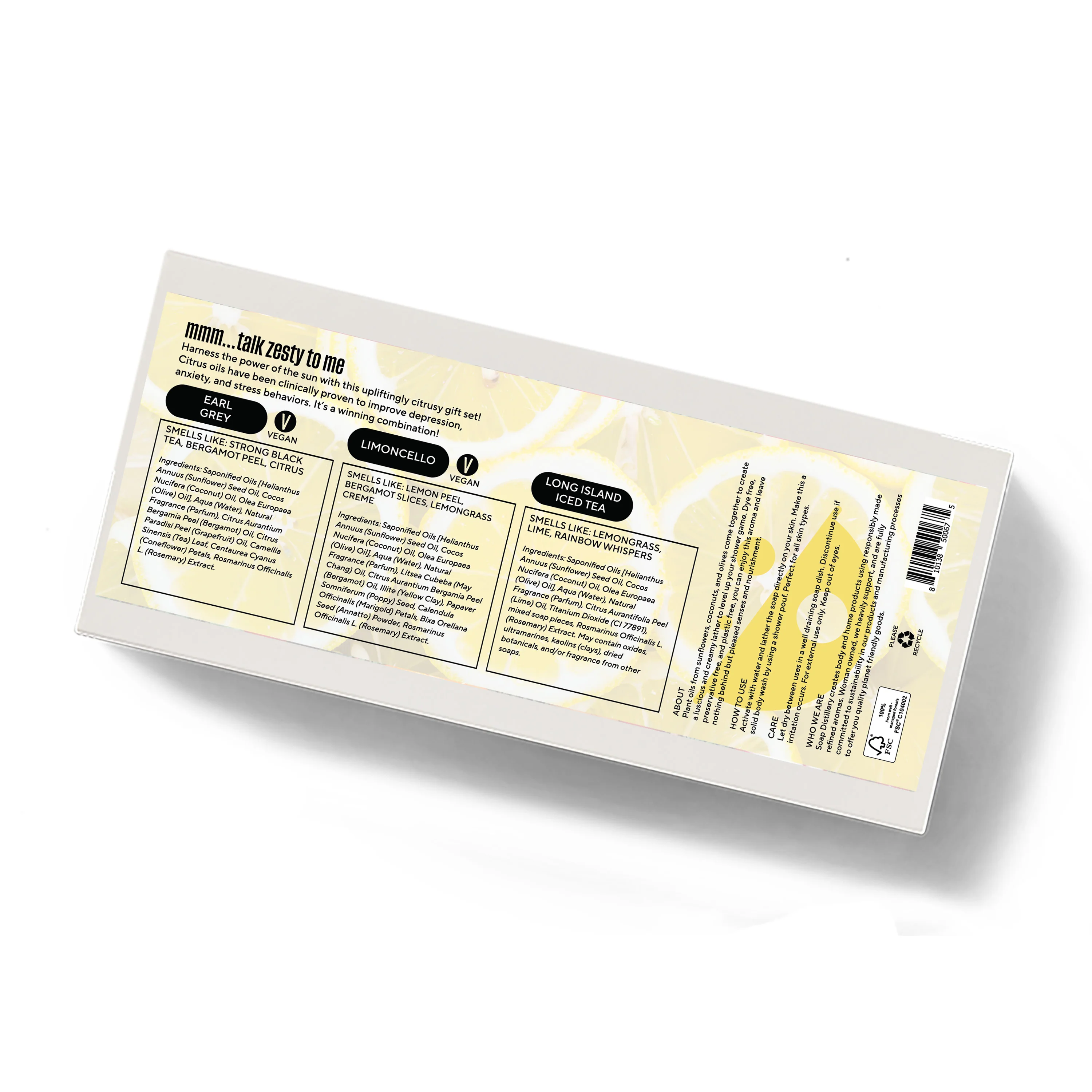 Elixir of the Sun Three Soap Gift Set - Image 2