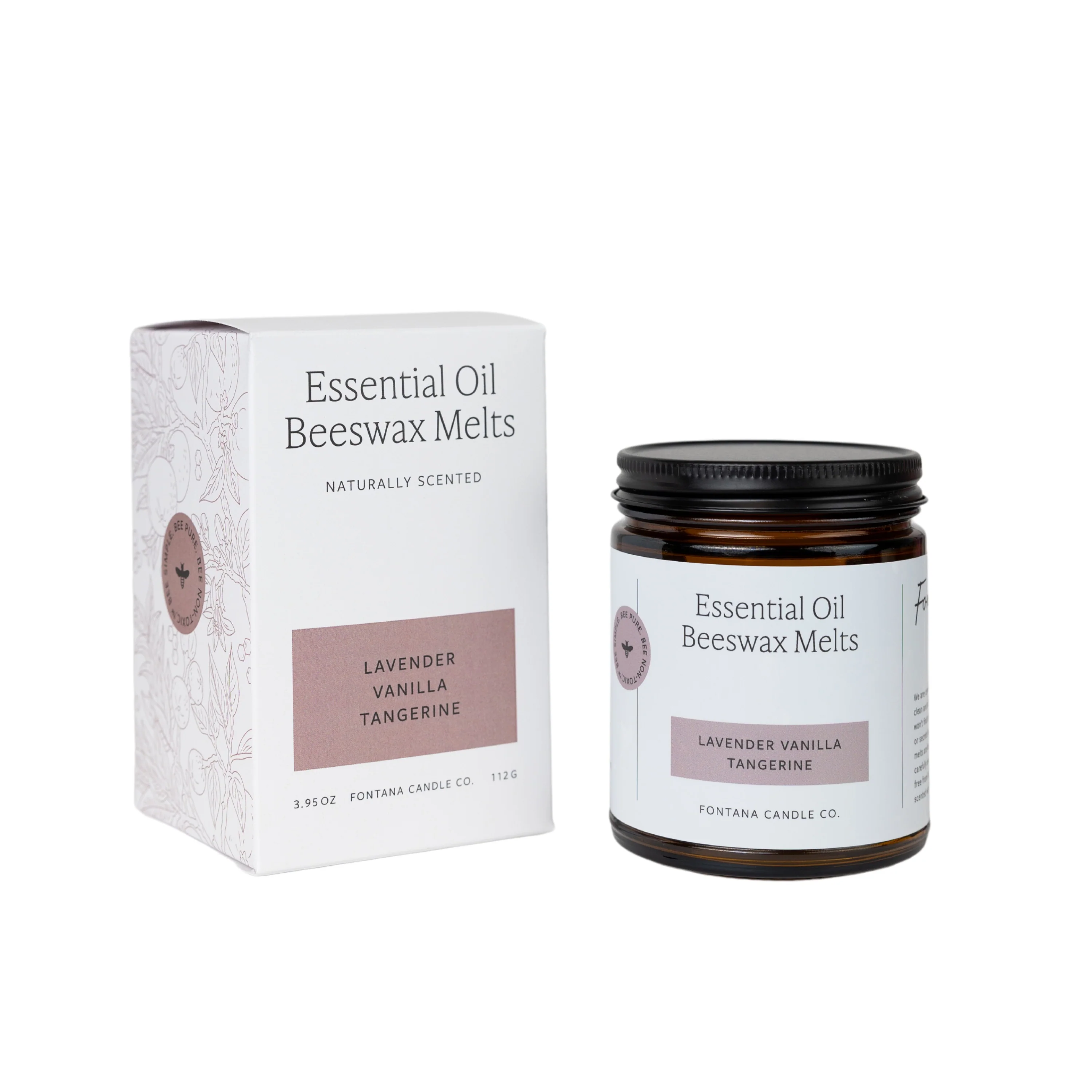 Essential Oil Beeswax Melts - Lavender Vanilla Tangerine - Image 3