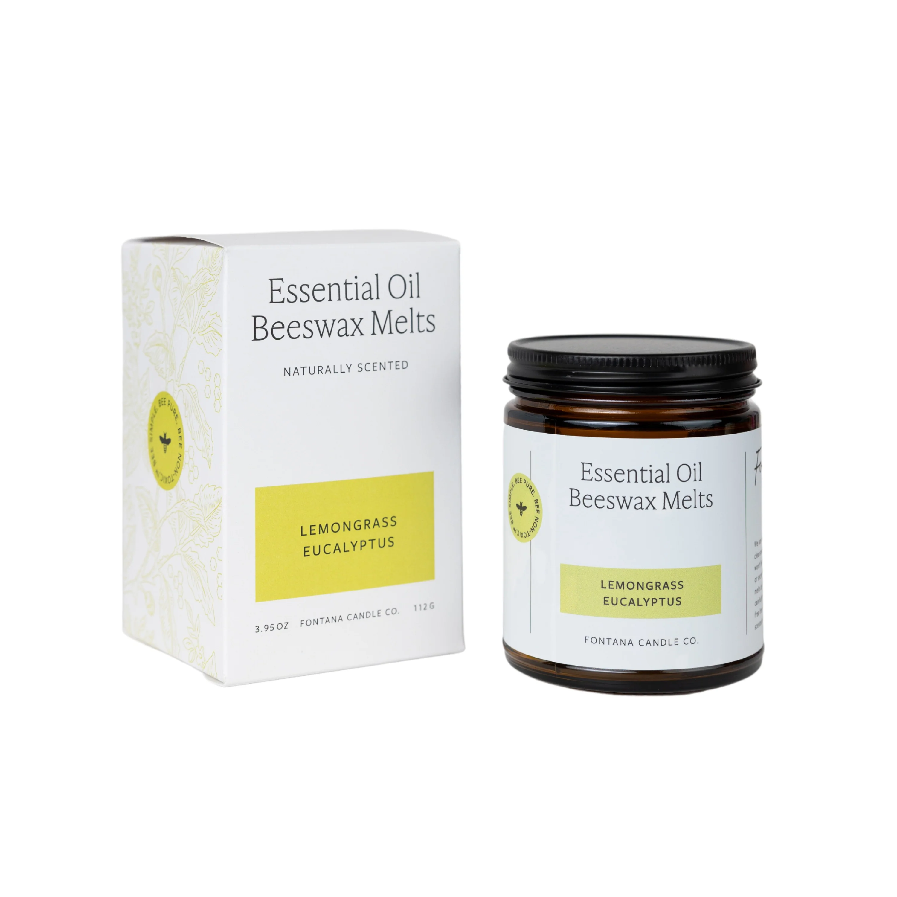 Essential Oil Beeswax Melts - Lemongrass Eucalyptus - Image 3