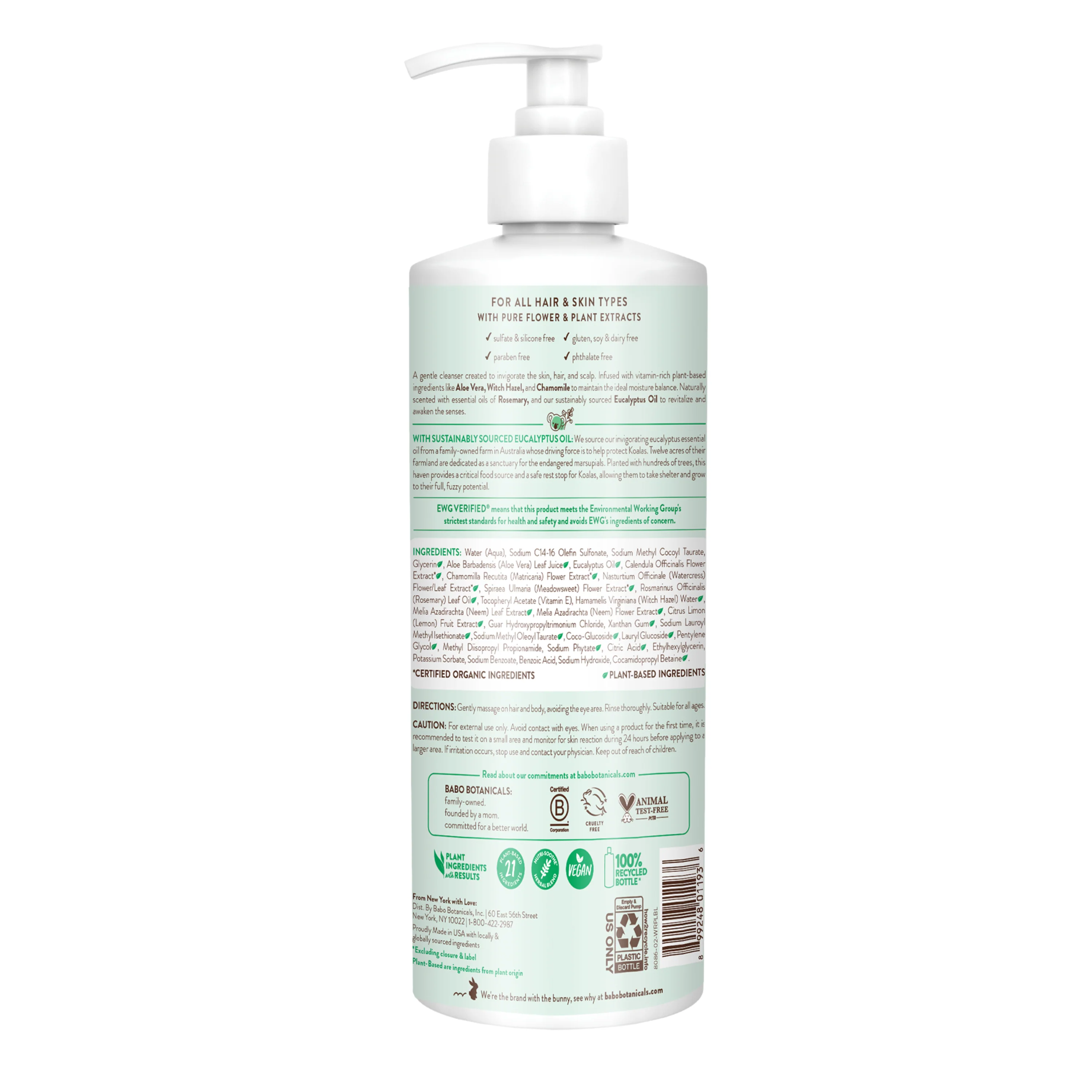 Eucalyptus Remedy 2-in-1 Shampoo & Wash - Image 2