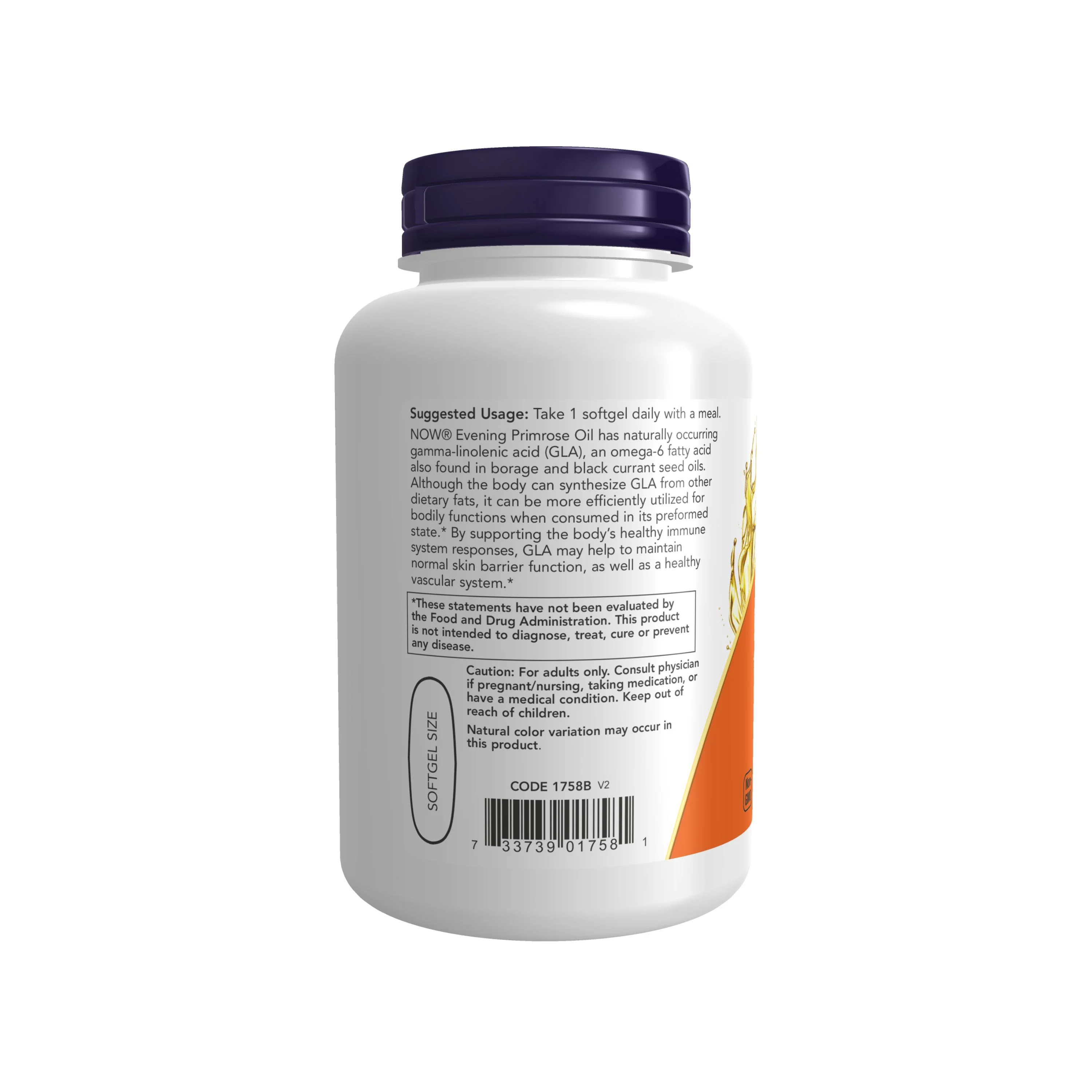 Evening Prim Oil Vegan Formula 1000mg - For Women's Health - Image 3