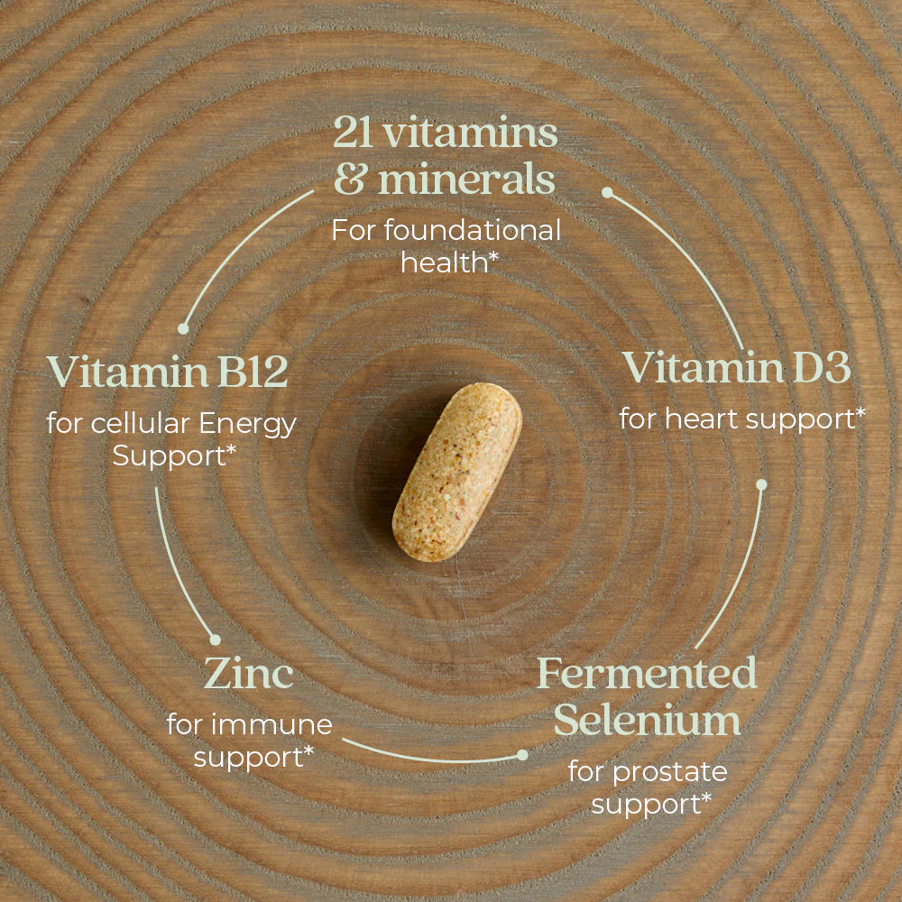 Every Man™'s One Daily Multivitamin - For Immune, Energy, Stress & Heart Support - Image 17