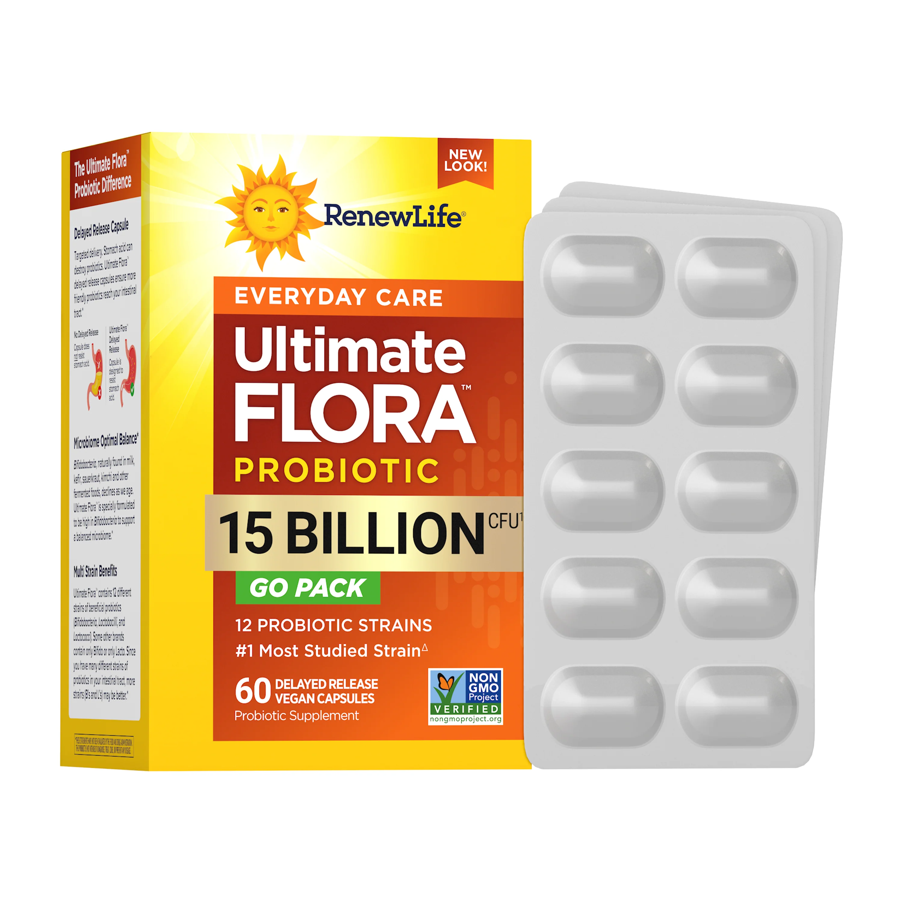 Everyday Care Go Pack 15 Billion 12 Strains Delayed Release