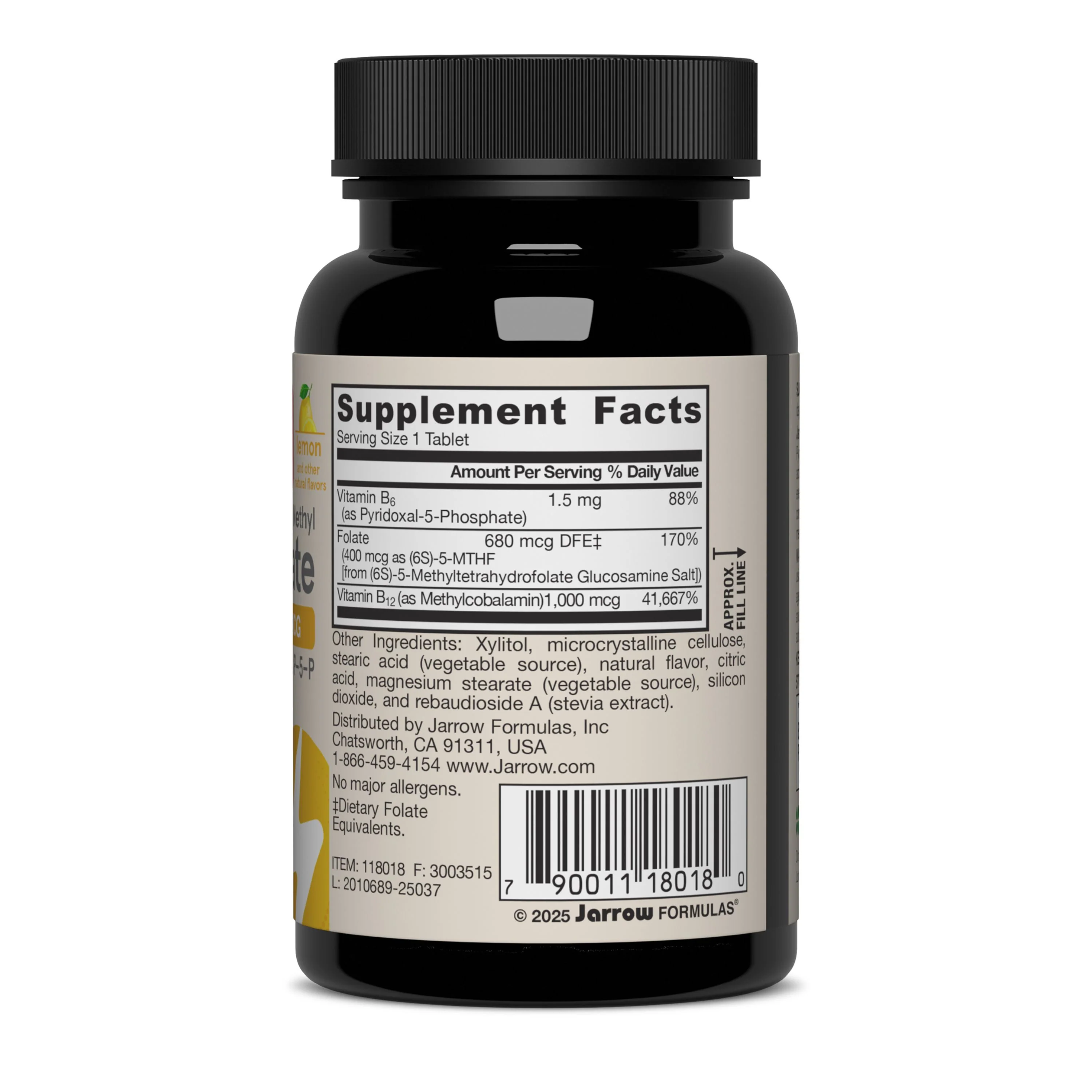 Extra Strength Methyl B-12 & Methyl Folate + P-5-P - Image 2