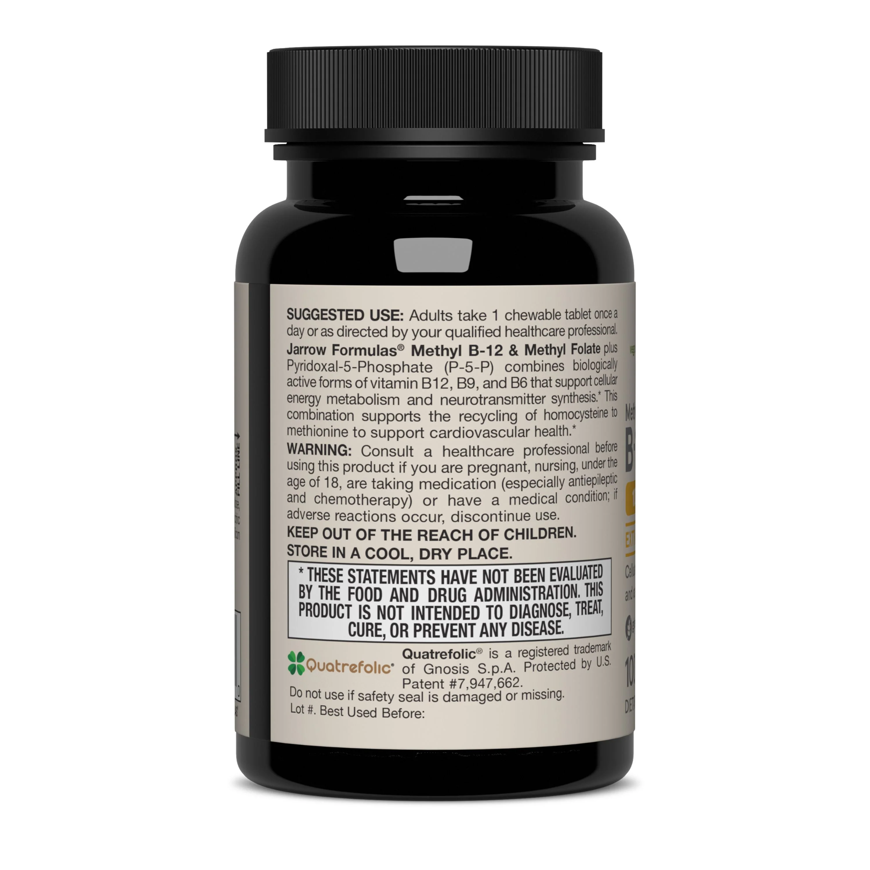 Extra Strength Methyl B-12 & Methyl Folate + P-5-P - Image 3