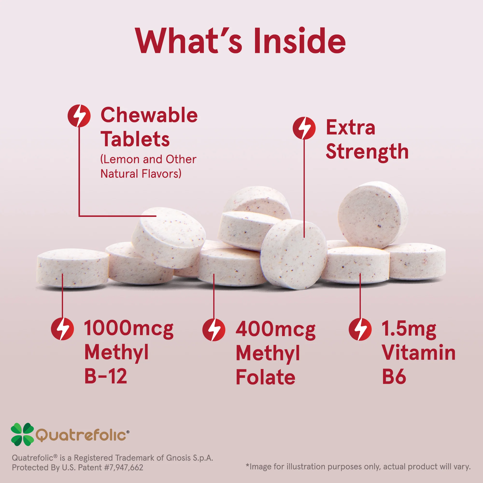 Extra Strength Methyl B-12 & Methyl Folate + P-5-P - Image 5