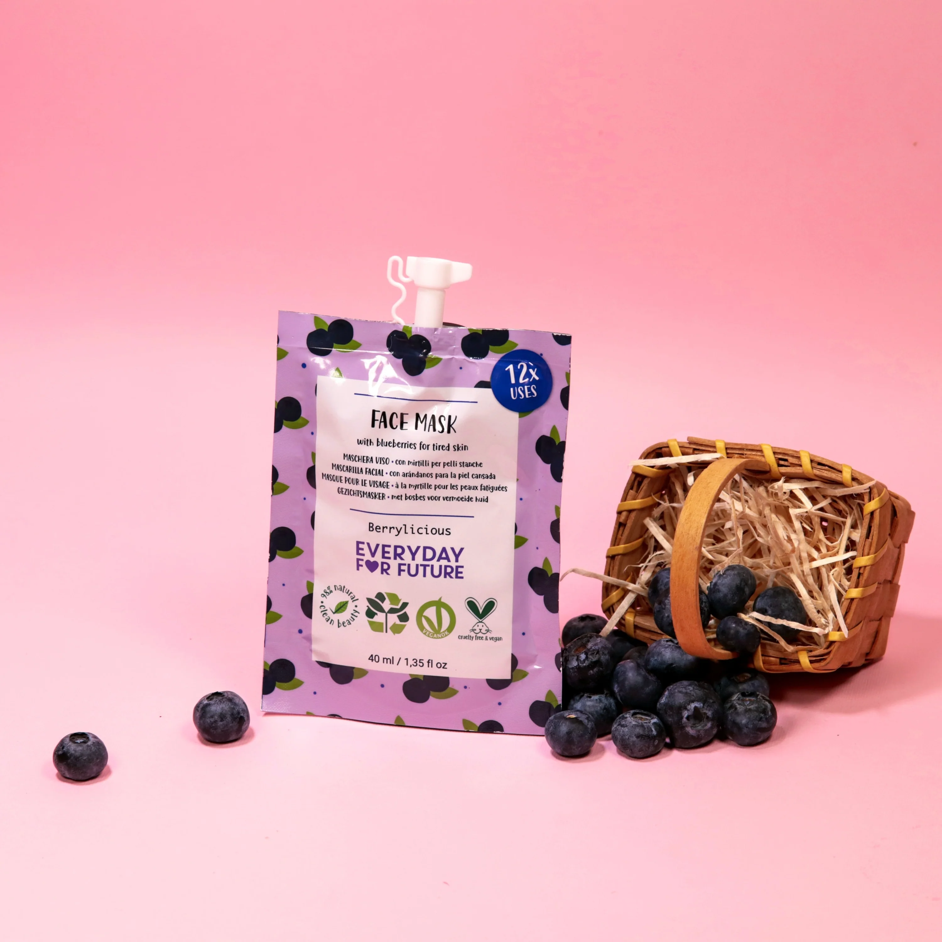 Firming Blueberry Face Mask - Image 3