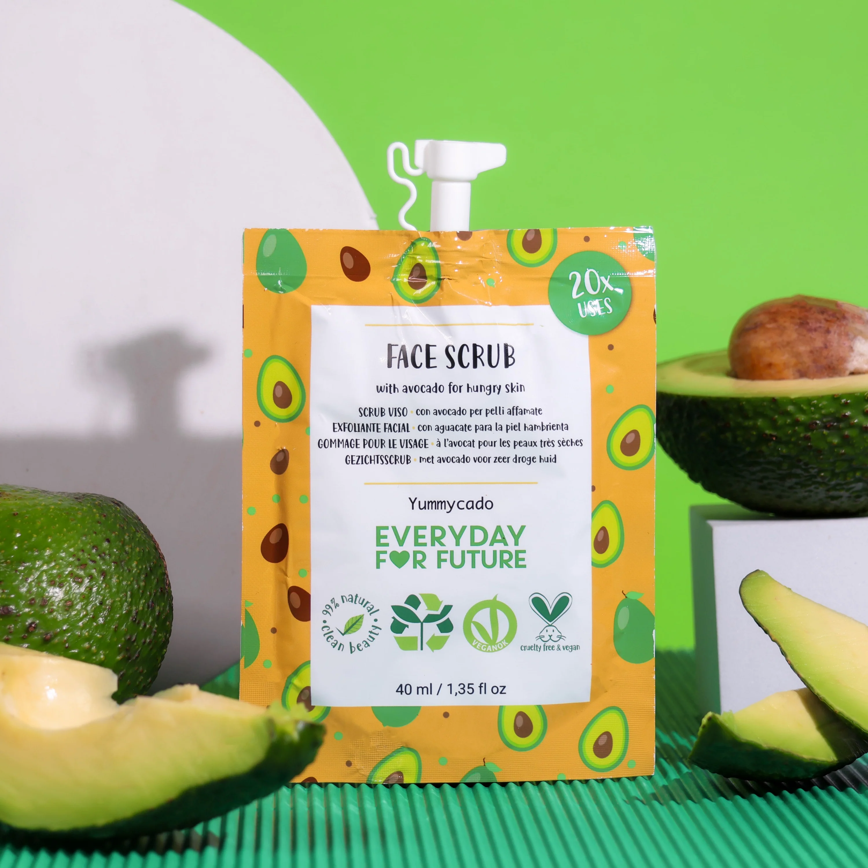 Nourishing Avocado Face Scrub - Image 3