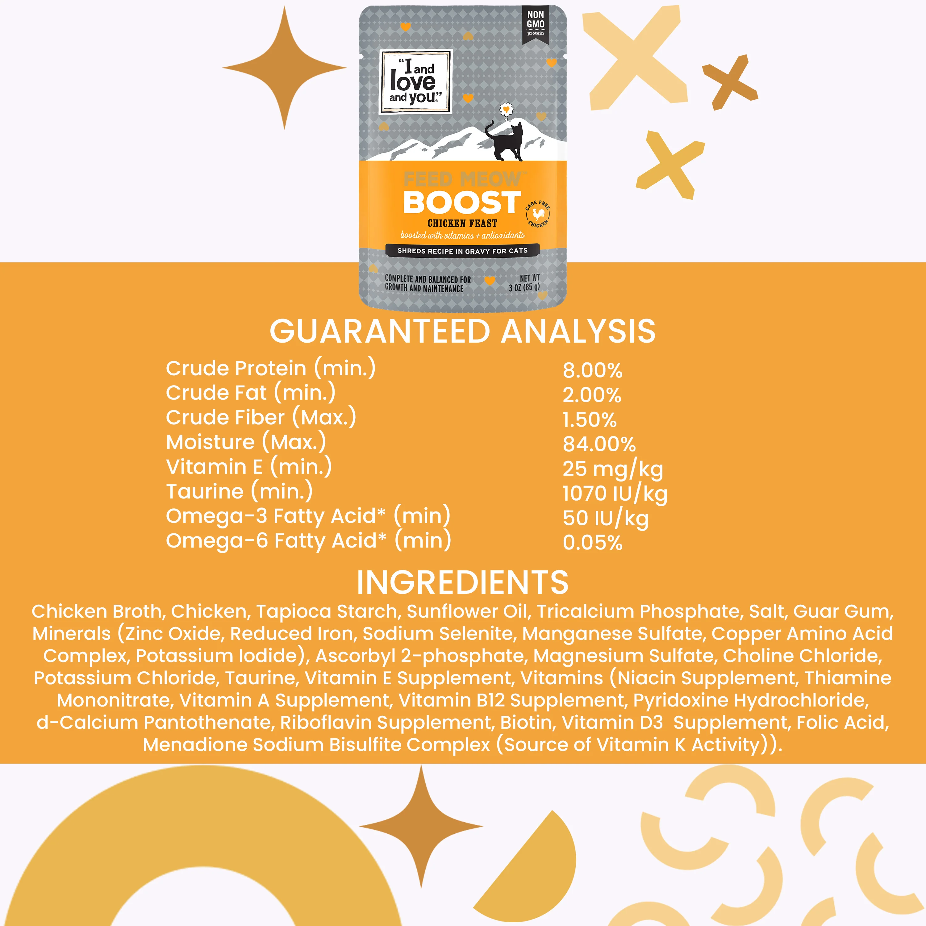 Feed Meow Variety Pack Grain-Free Chunks In Gravy Wet Cat Food - Image 6