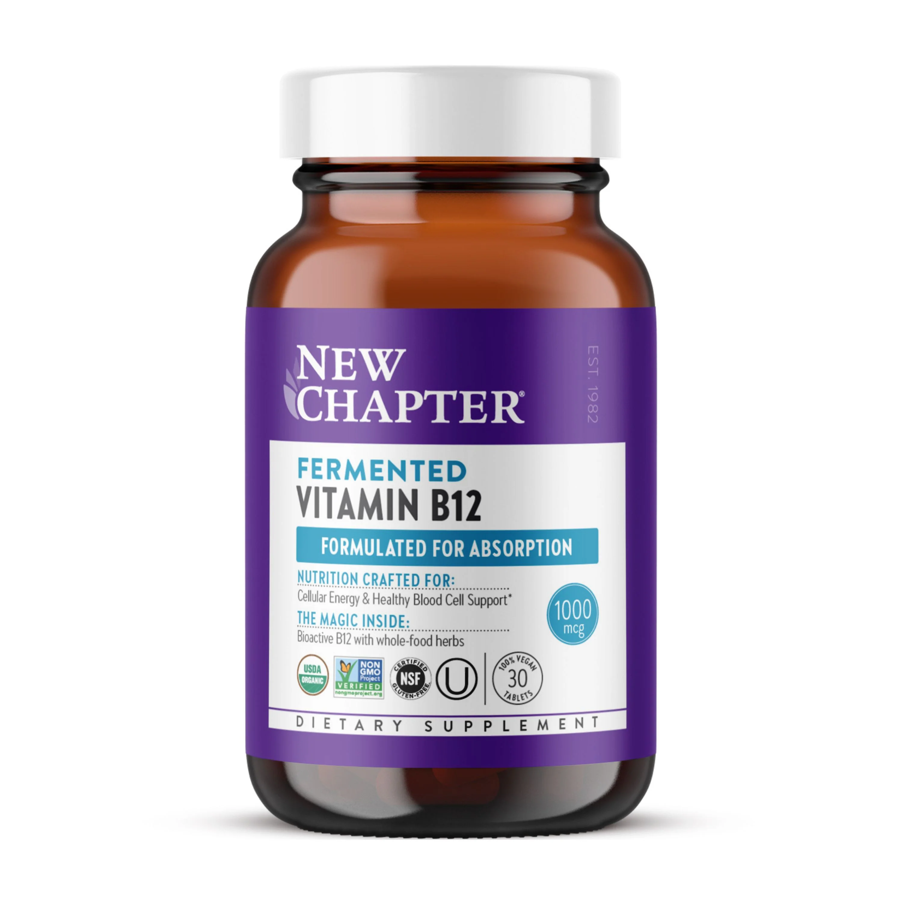 Fermented Vitamin B12 - For Cellular Energy + Healthy Blood Cells - Image 12