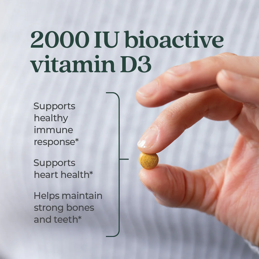 Fermented Vitamin D3, 2,000 IU for Immune, Heart & Bone Support - Image 6
