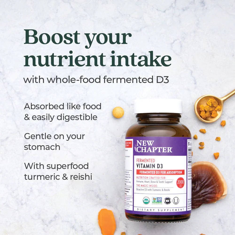 Fermented Vitamin D3, 2,000 IU for Immune, Heart & Bone Support - Image 7
