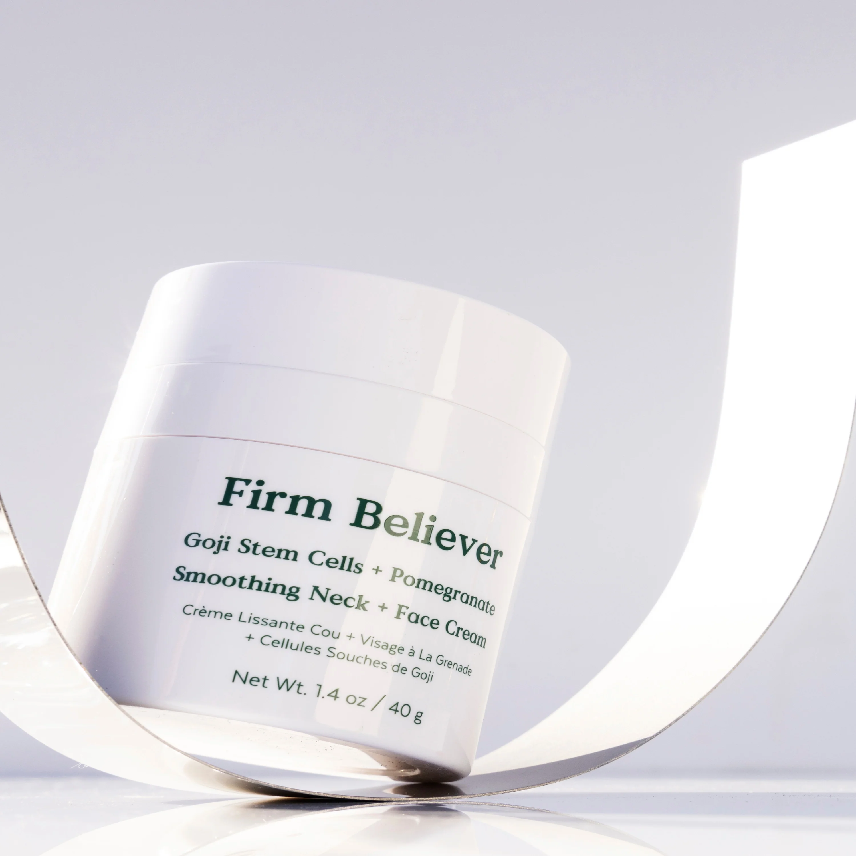 Firm Believer Goji Stem Cell + Pomegranate Smoothing Neck + Face Cream - Image 5