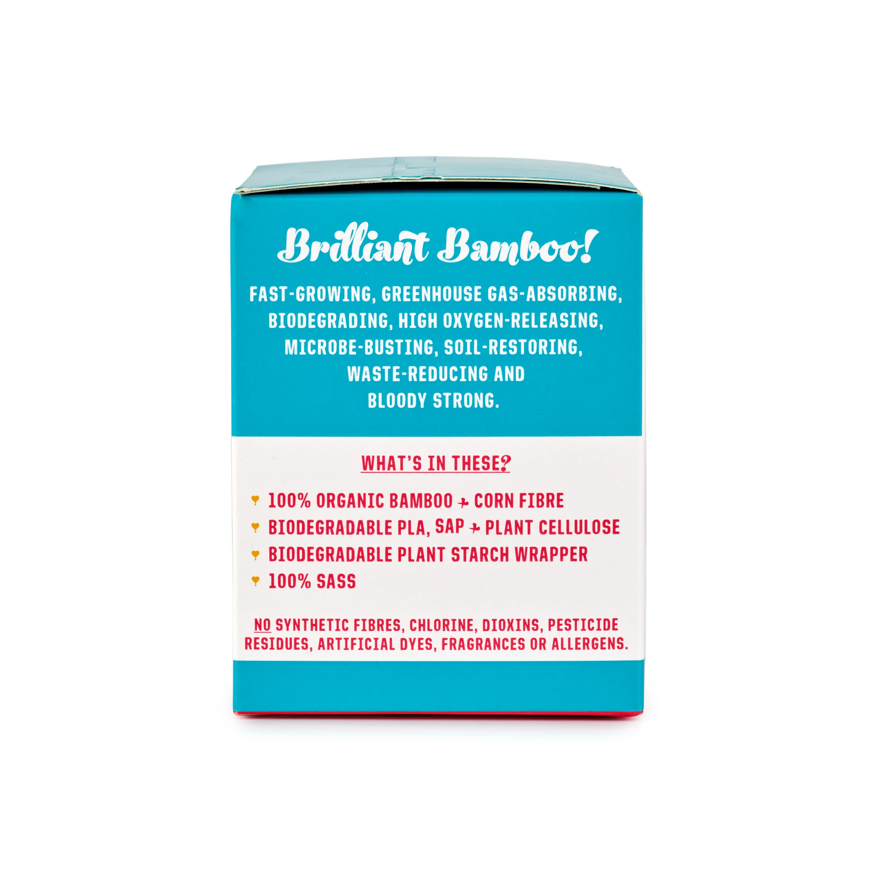 Flo Organic Bamboo Night Period Pads (Winged) - Image 3