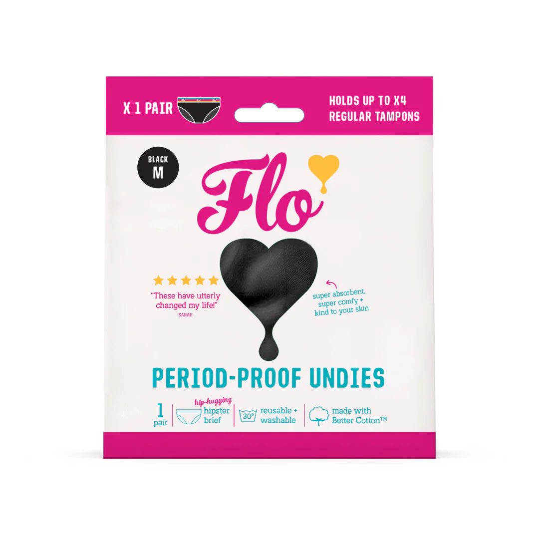Flo Reusable Cotton Period Underwear - Image 2