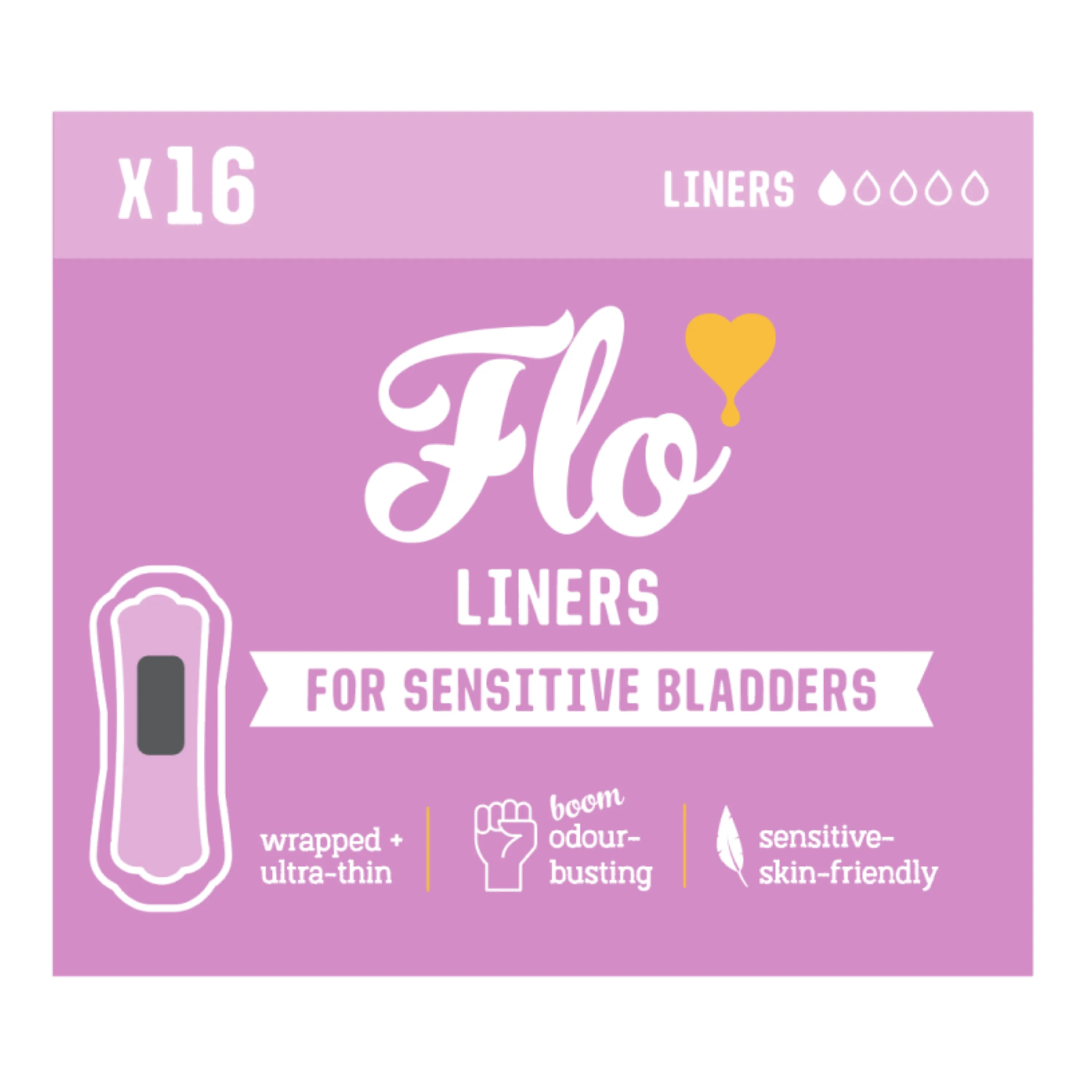 Flo Sensitive Bladder Bamboo Liners - Image 2