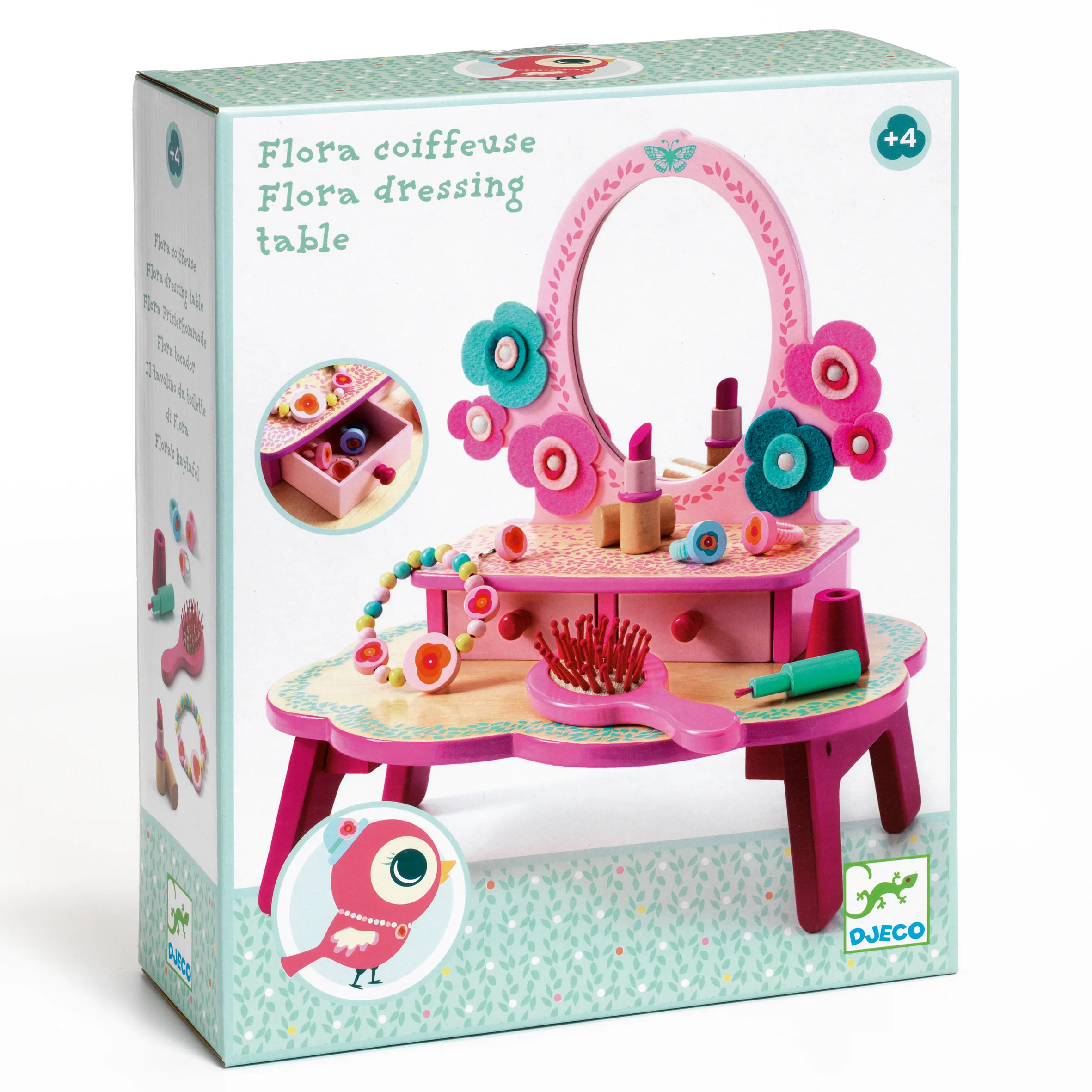 Flora Dressing Table Play Set made from 100% FSC® Certified Wood - Image 2