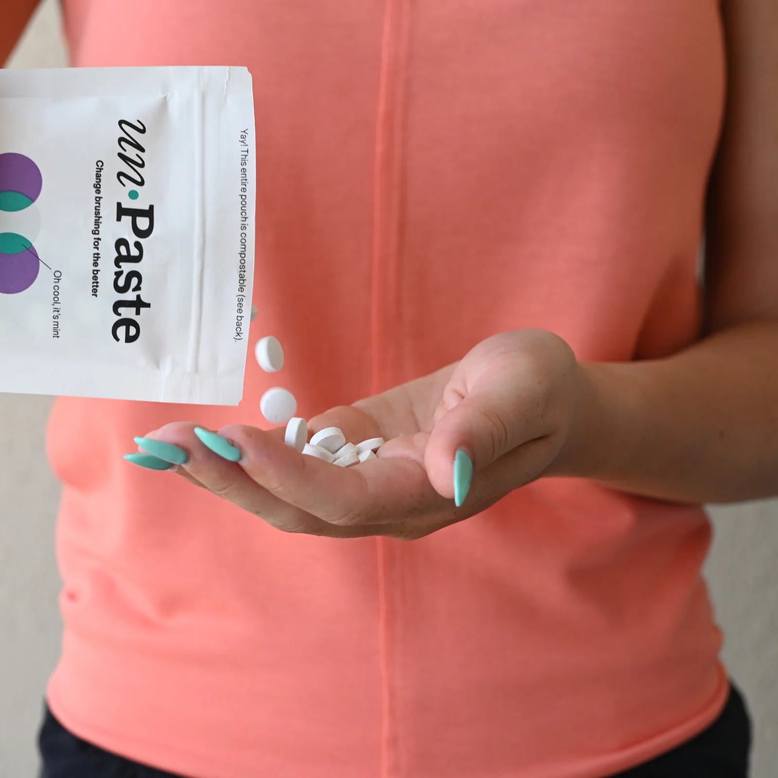 Fluoride Mint Toothpaste Tablet - Image 13