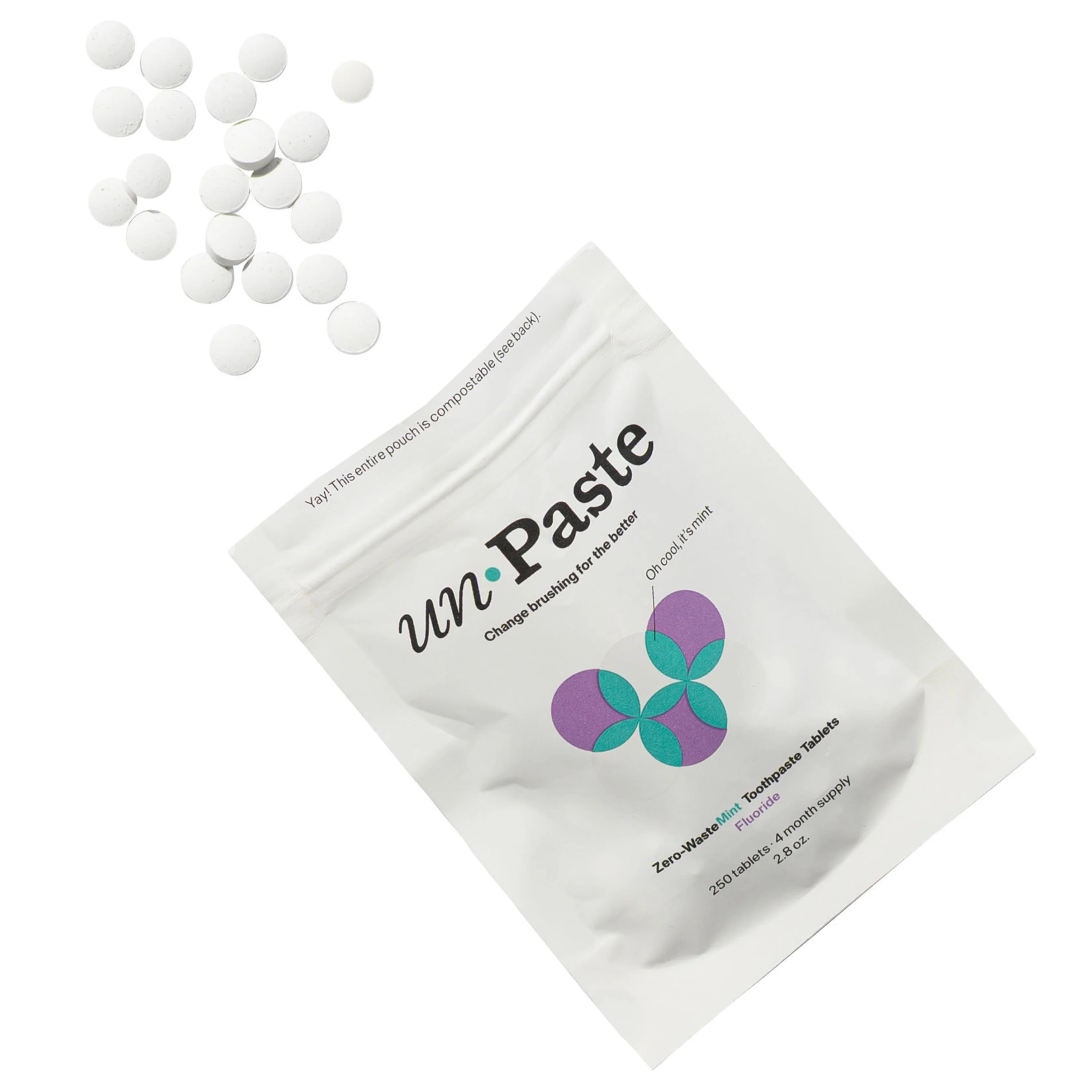 Fluoride Mint Toothpaste Tablet - Image 15