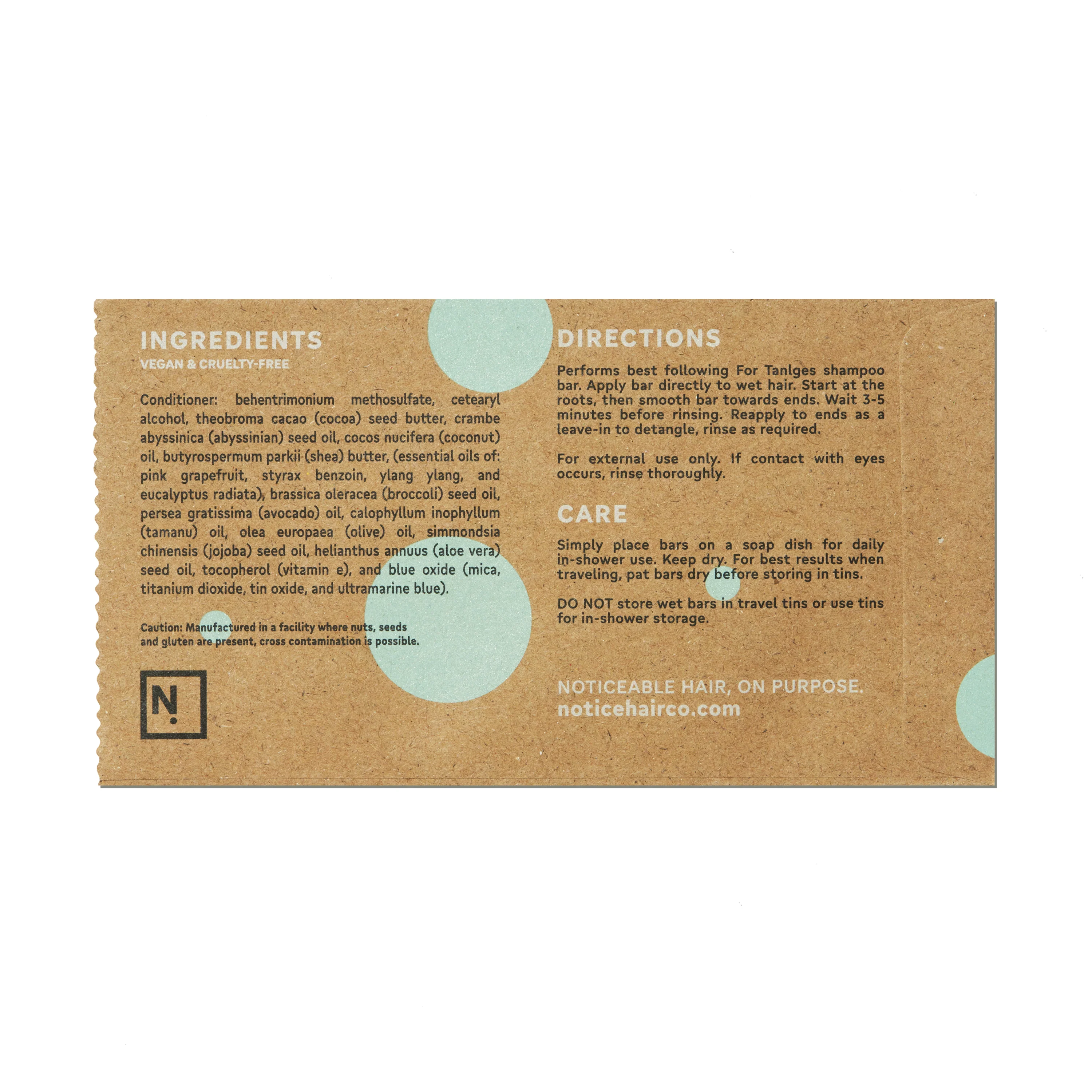 Kids Conditioner Bar - For Tangles - Image 4
