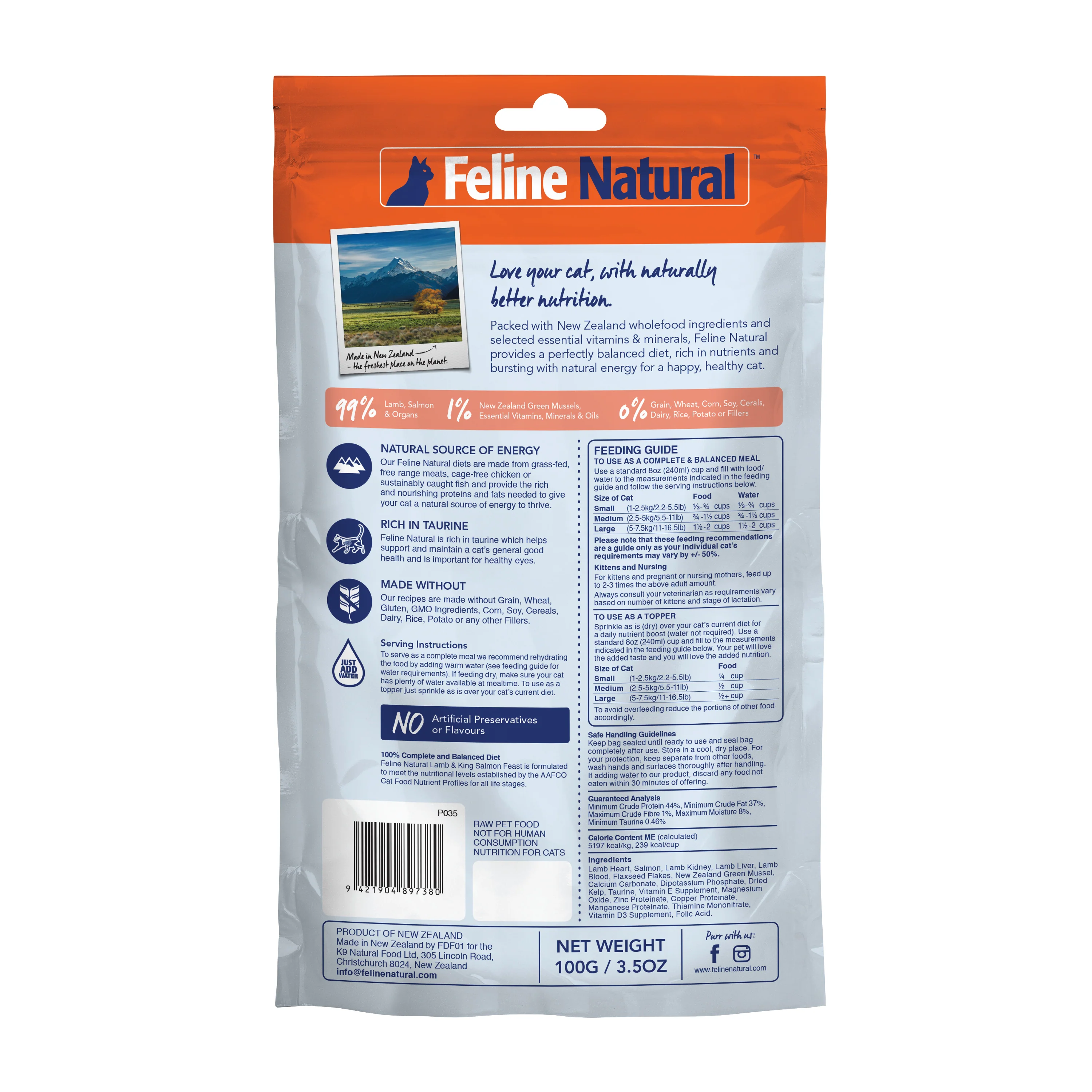 Grain-Free Freeze-Dried Cat Food - Image 3