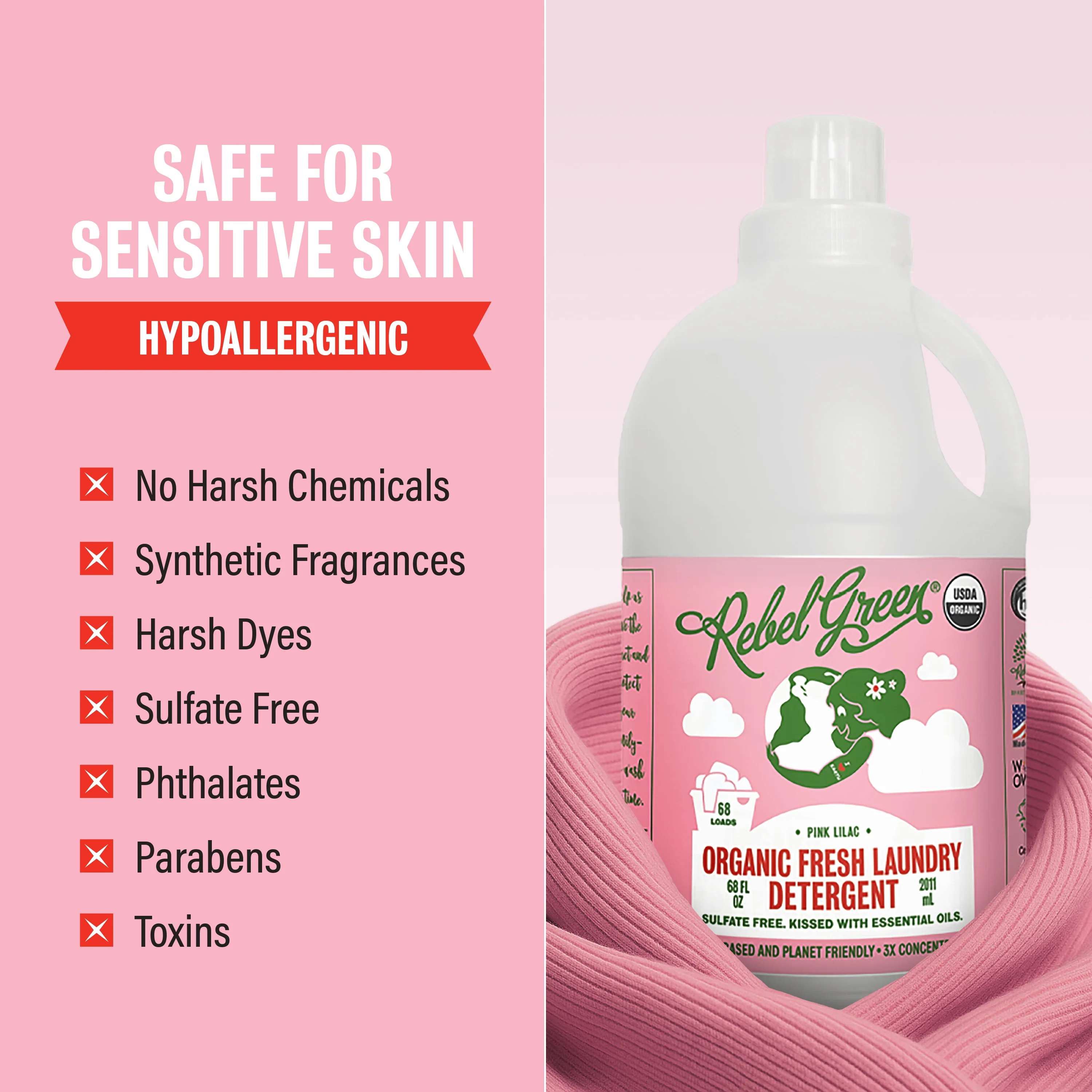 Fresh Laundry Detergent Liquid - 3x Concentrated - Image 22