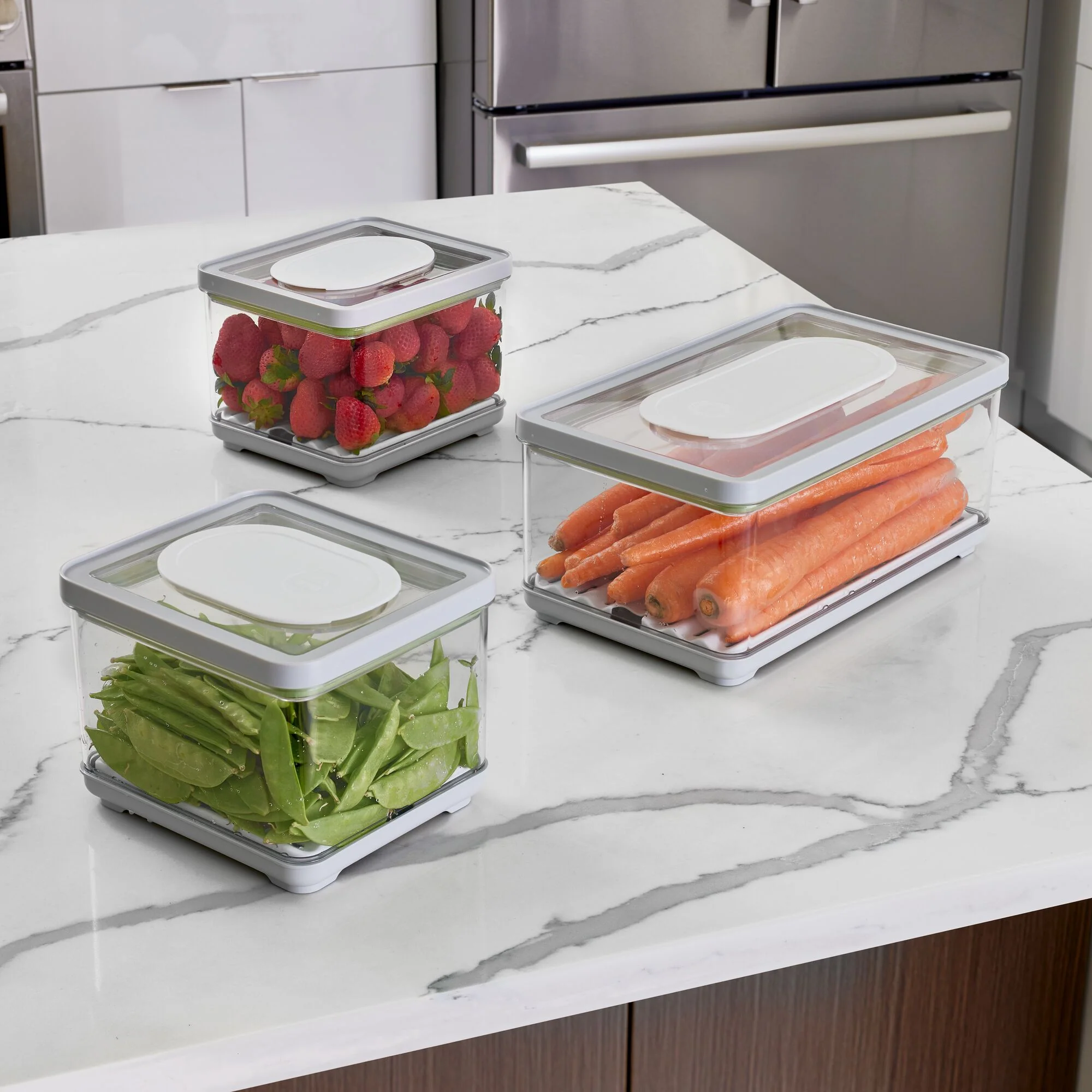 Fresh Produce Bin Set made with Recycled Plastic - Image 5
