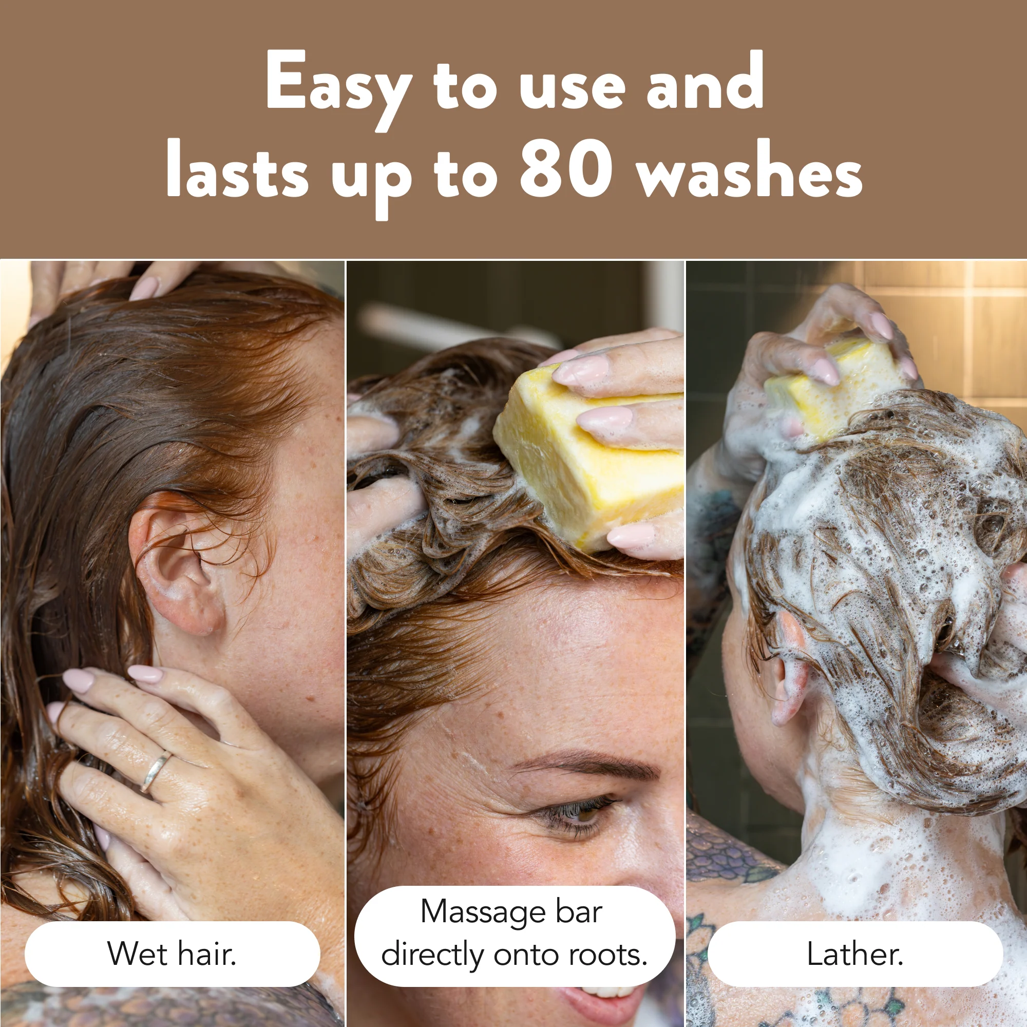 Frizz Wrangler Smoothing Shampoo Bar - Image 3