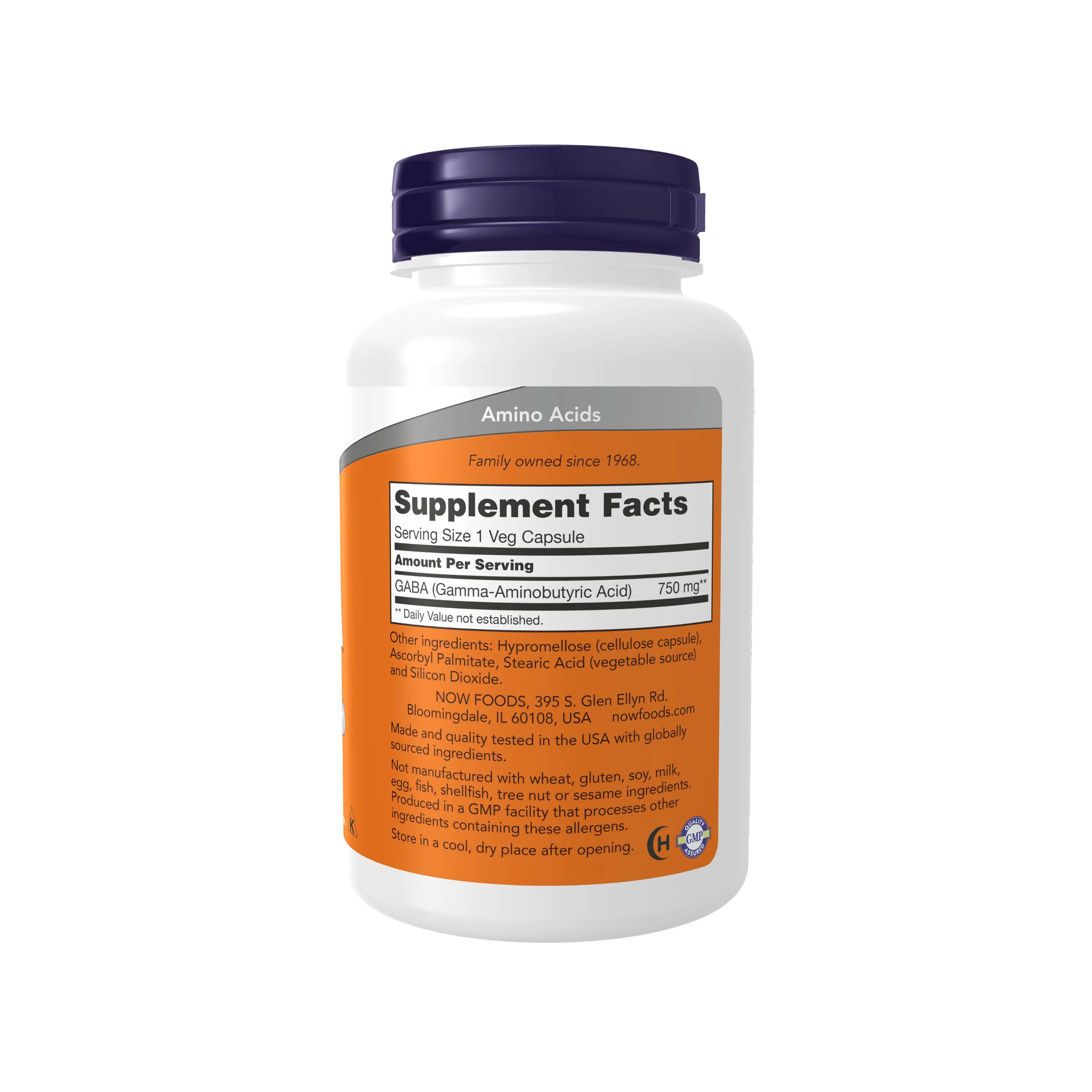 GABA 750mg - For Neurotransmitter Support - Image 2